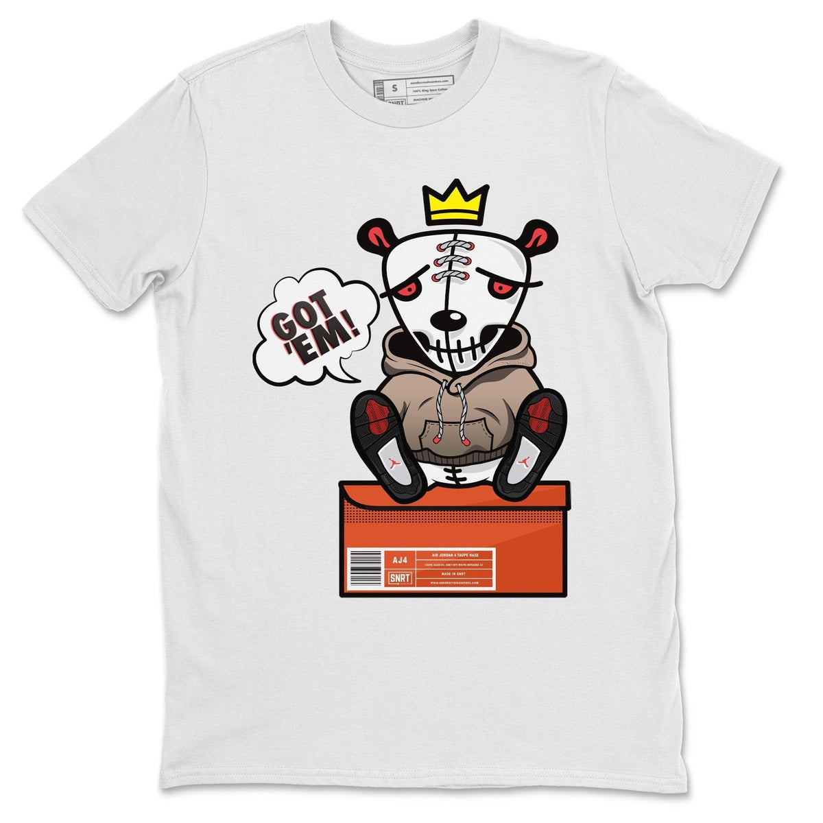 Jordan 4 Taupe Haze Shirt To Match Jordans Got Em Sneaker Tees Jordan 4 Taupe Haze Drip Gear Zone Sneaker Matching Clothing Unisex Shirts
