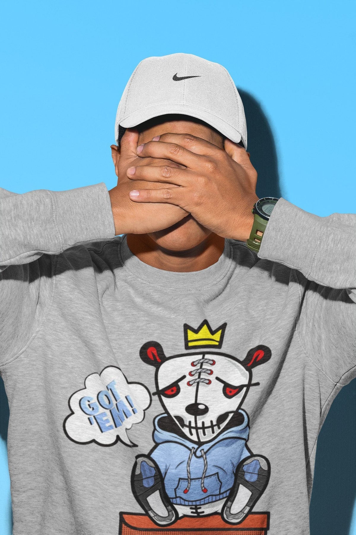 Jordan 4 University Blue Shirt To Match Jordans Got Em Sneaker Tees Jordan 4 University Blue Drip Gear Zone Sneaker Matching Clothing Unisex Shirts