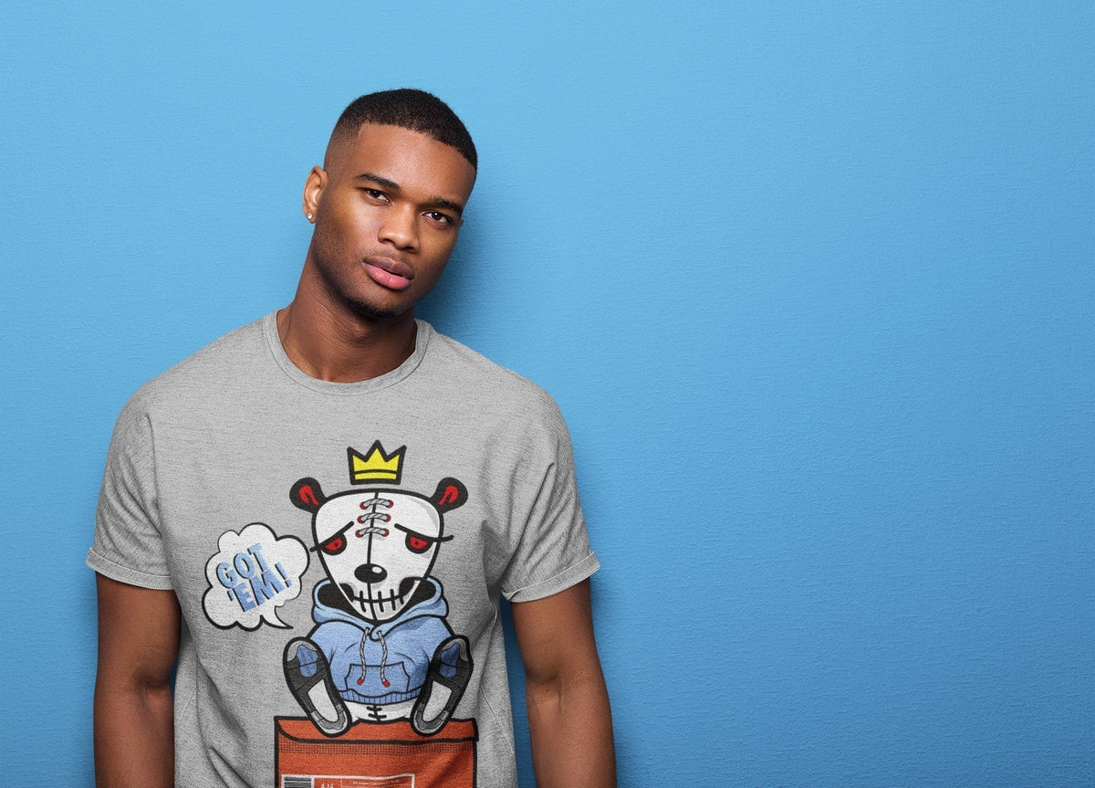 Jordan 4 University Blue Shirt To Match Jordans Got Em Sneaker Tees Jordan 4 University Blue Drip Gear Zone Sneaker Matching Clothing Unisex Shirts