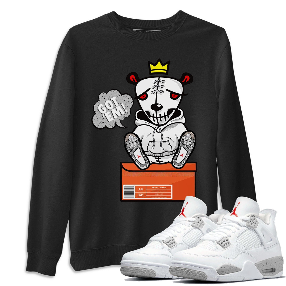 Jordan 4 Tech Grey Shirt To Match Jordans Got Em Sneaker Tees Jordan 4 Tech Grey Drip Gear Zone Sneaker Matching Clothing Unisex Shirts