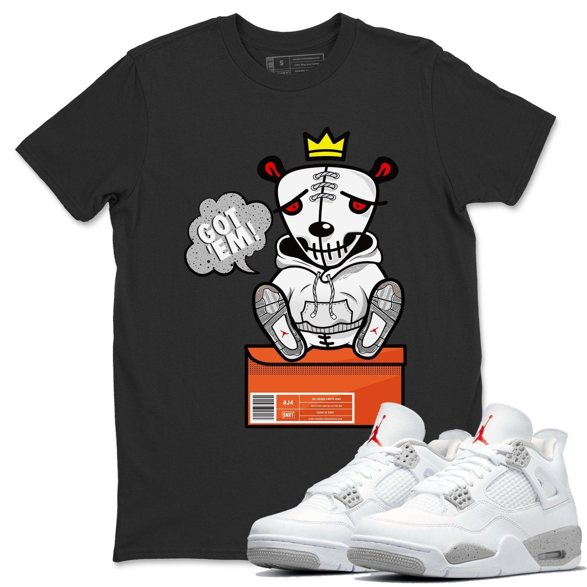 Jordan 4 Tech Grey Shirt To Match Jordans Got Em Sneaker Tees Jordan 4 Tech Grey Drip Gear Zone Sneaker Matching Clothing Unisex Shirts