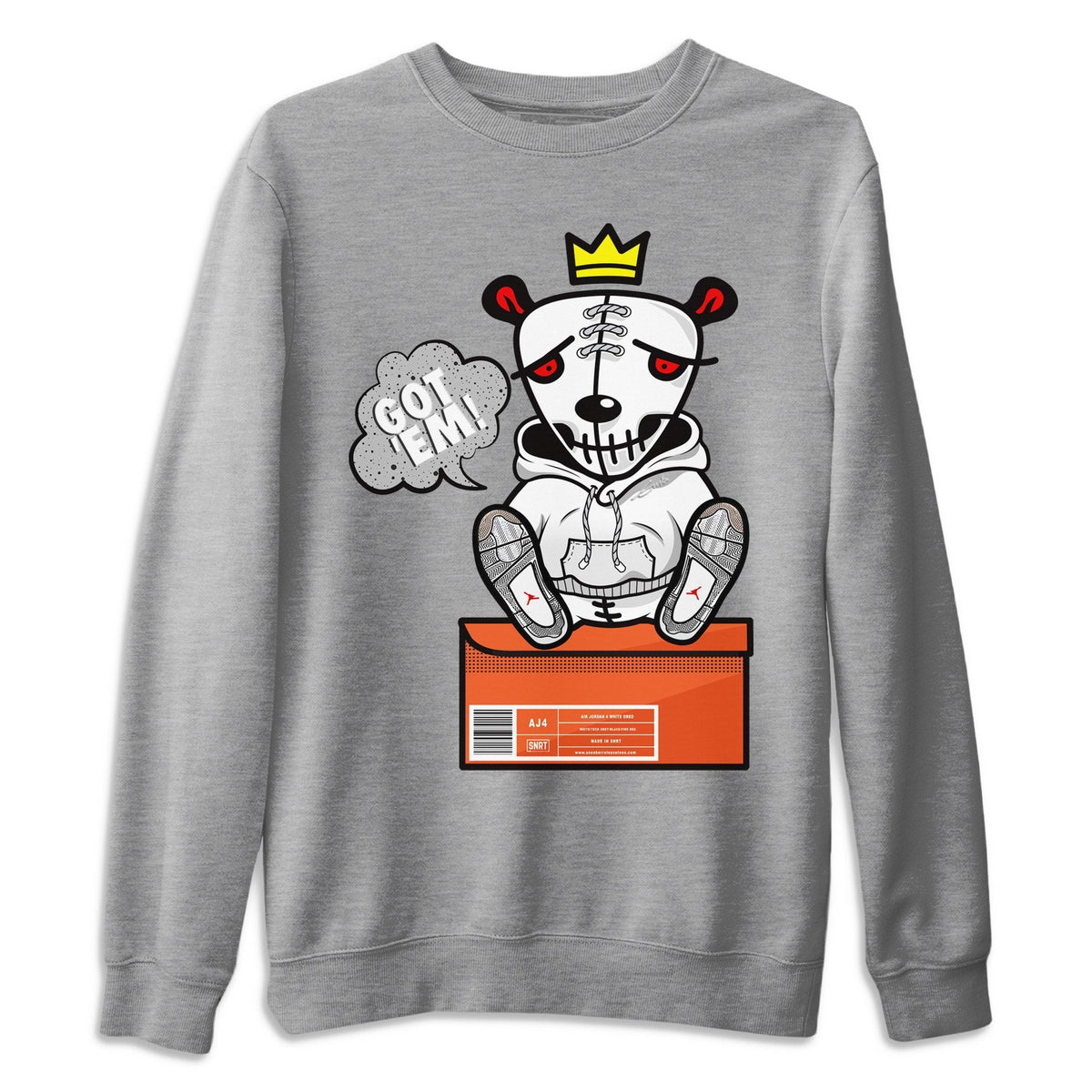 Jordan 4 Tech Grey Shirt To Match Jordans Got Em Sneaker Tees Jordan 4 Tech Grey Drip Gear Zone Sneaker Matching Clothing Unisex Shirts