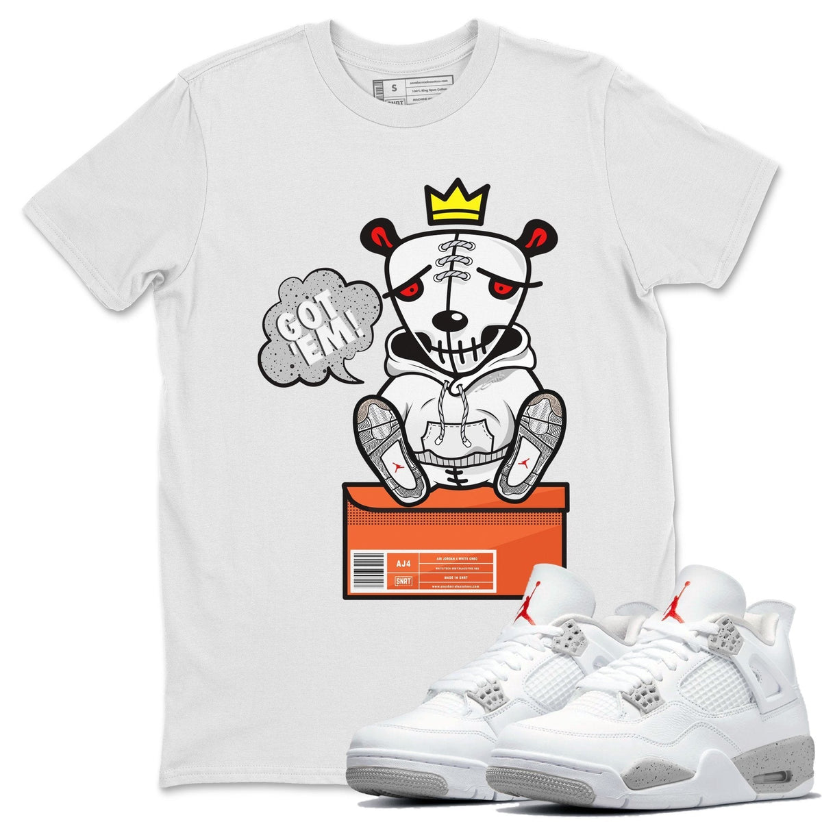 Jordan 4 Tech Grey Shirt To Match Jordans Got Em Sneaker Tees Jordan 4 Tech Grey Drip Gear Zone Sneaker Matching Clothing Unisex Shirts