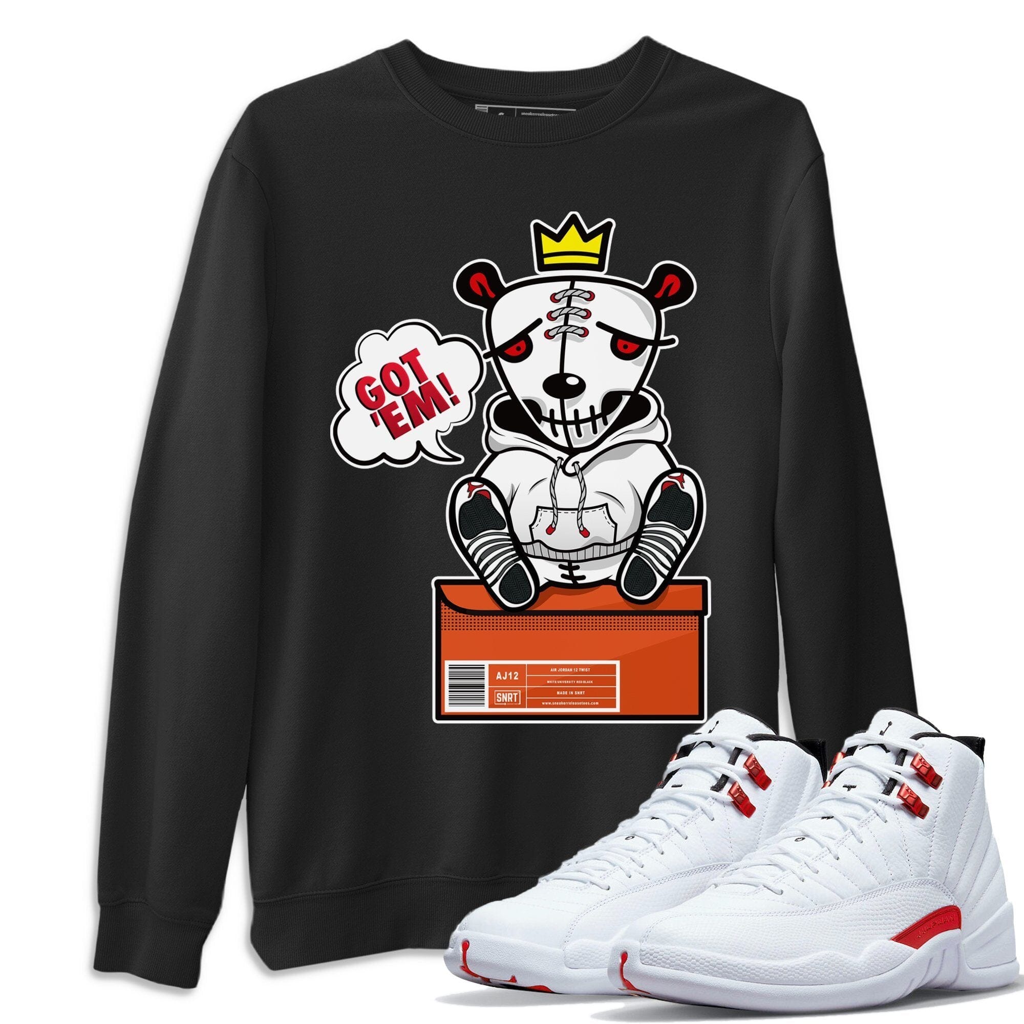 Jordan 12 Twist Shirt To Match Jordans Got Em Sneaker Tees Jordan 12 Twist Drip Gear Zone Sneaker Matching Clothing Unisex Shirts
