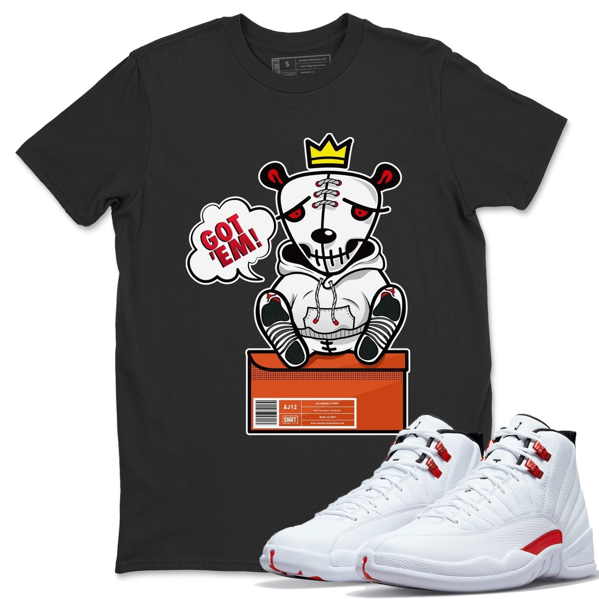 Jordan 12 Twist Shirt To Match Jordans Got Em Sneaker Tees Jordan 12 Twist Drip Gear Zone Sneaker Matching Clothing Unisex Shirts