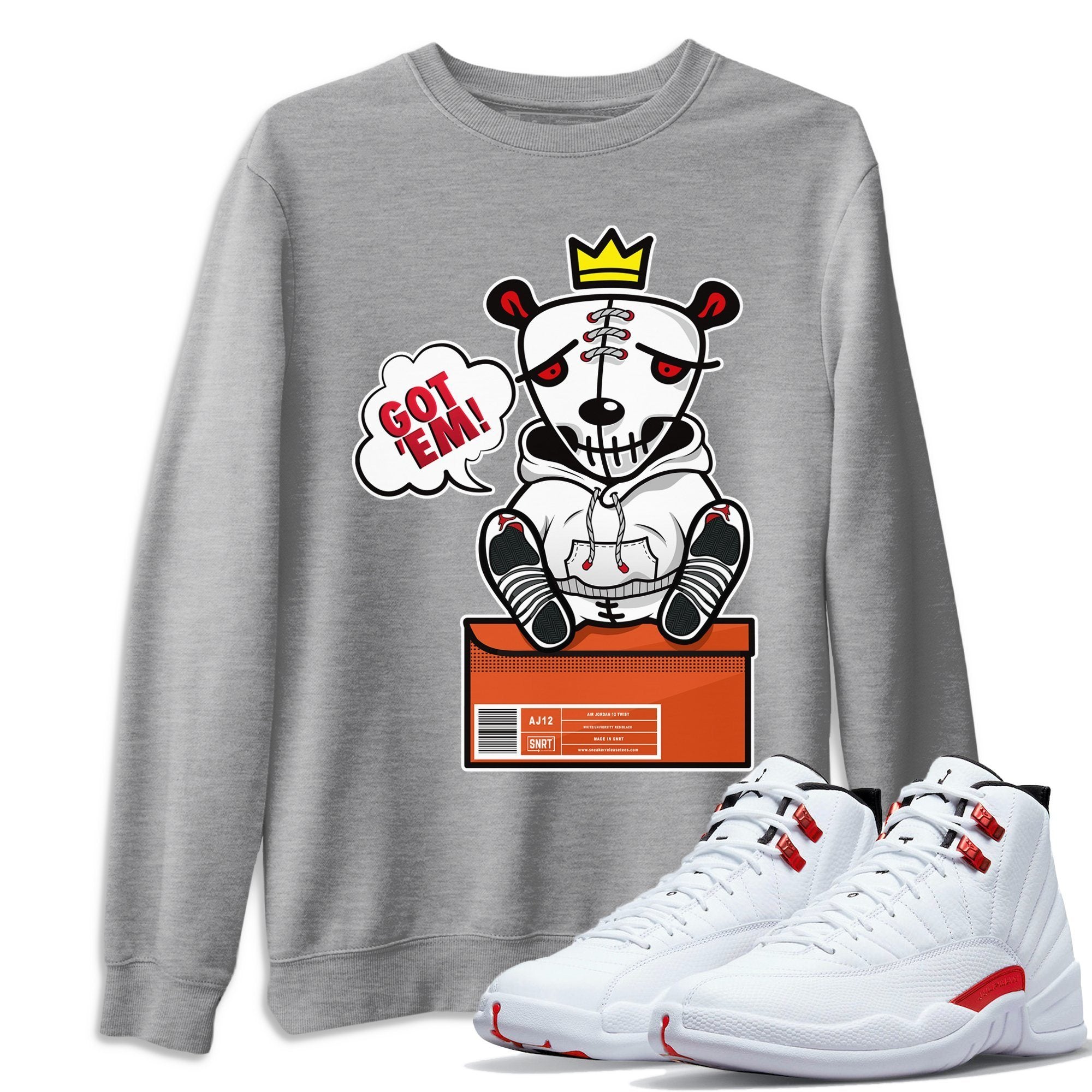 Jordan 12 Twist Shirt To Match Jordans Got Em Sneaker Tees Jordan 12 Twist Drip Gear Zone Sneaker Matching Clothing Unisex Shirts