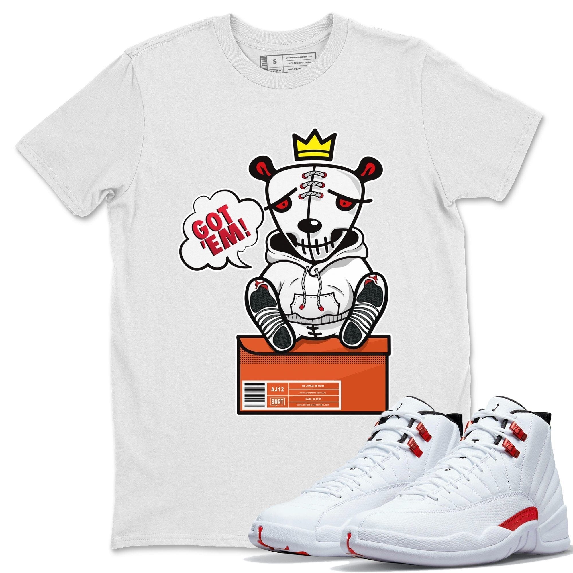 Jordan 12 Twist Shirt To Match Jordans Got Em Sneaker Tees Jordan 12 Twist Drip Gear Zone Sneaker Matching Clothing Unisex Shirts