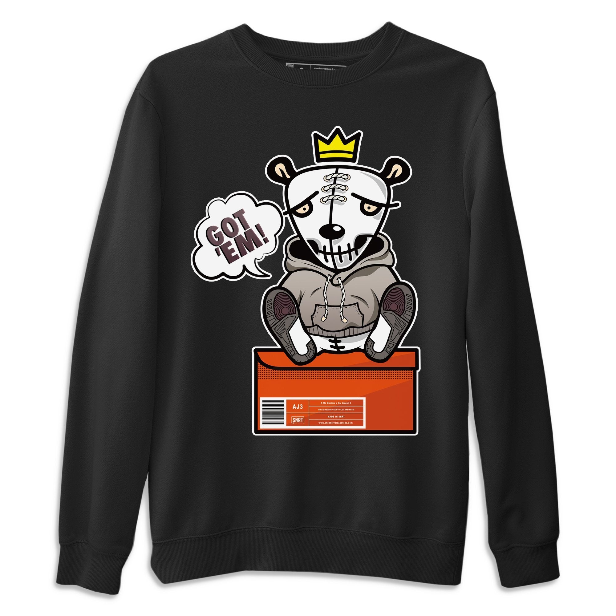 Jordan 3 A Ma Maniere Shirt To Match Jordans Got Em Sneaker Tees Jordan 3 A Ma Maniere Drip Gear Zone Sneaker Matching Clothing Unisex Shirts