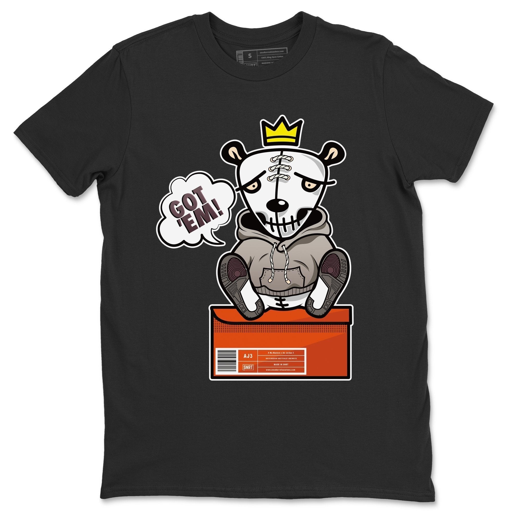 Jordan 3 A Ma Maniere Shirt To Match Jordans Got Em Sneaker Tees Jordan 3 A Ma Maniere Drip Gear Zone Sneaker Matching Clothing Unisex Shirts