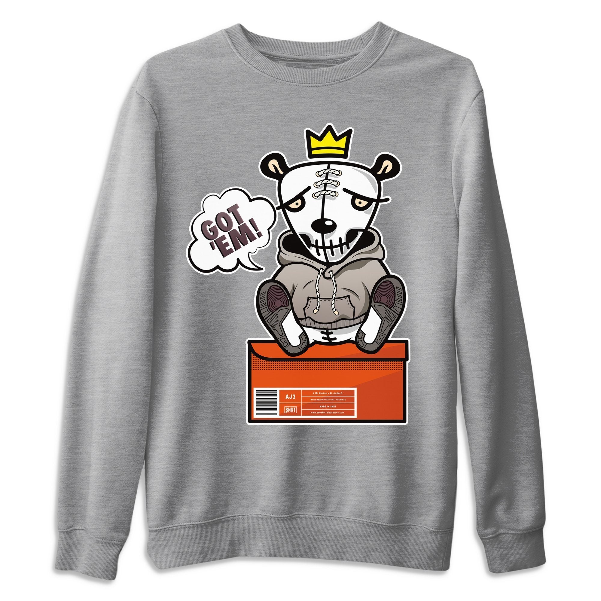 Jordan 3 A Ma Maniere Shirt To Match Jordans Got Em Sneaker Tees Jordan 3 A Ma Maniere Drip Gear Zone Sneaker Matching Clothing Unisex Shirts