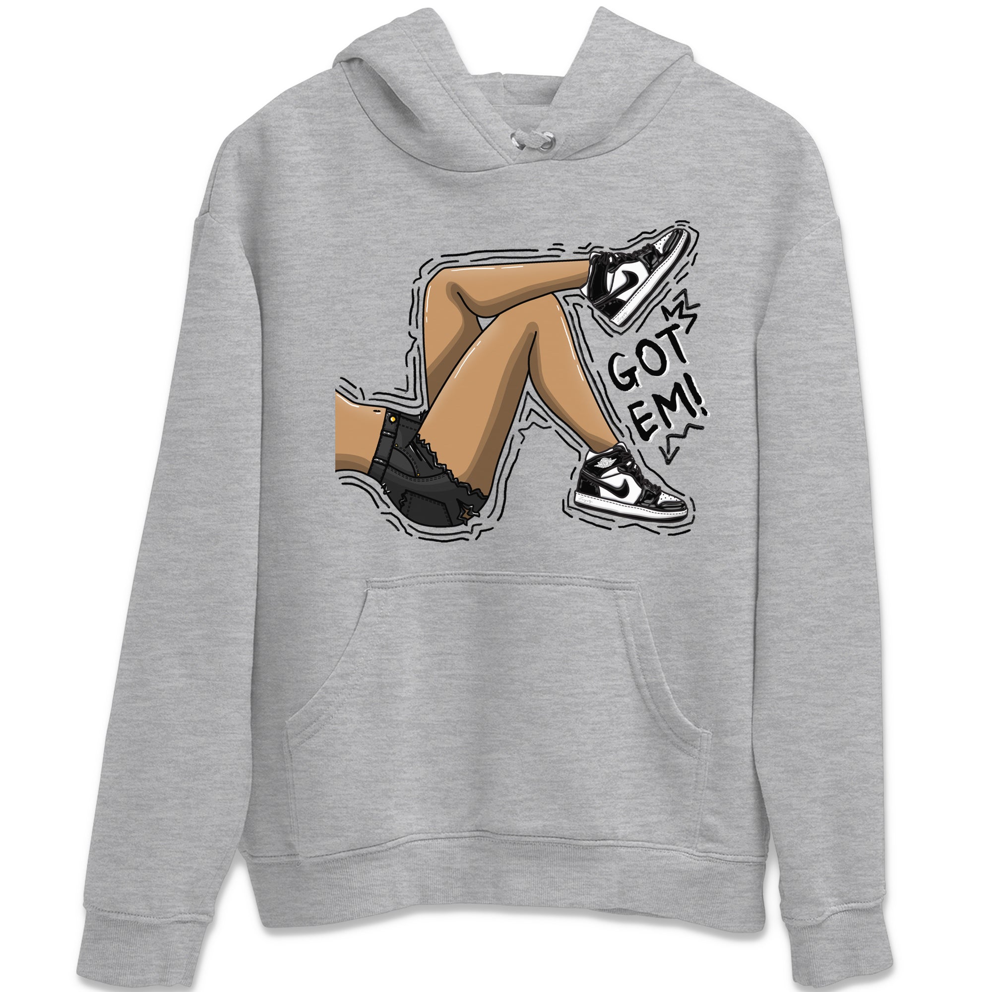 Air Jordan 1 Black White Shirt To Match Jordans Got Em Legs Sneaker Tees Air Jordan 1 Black White Drip Gear Zone Sneaker Matching Clothing Unisex Shirts