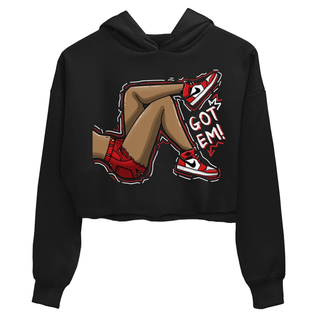 Jordan 1 lost & found Sneaker Matching T-Shirt Got Em Legs Sneaker Tees Jordan 1 lost & found Sneaker Release Tees Women's Shirts