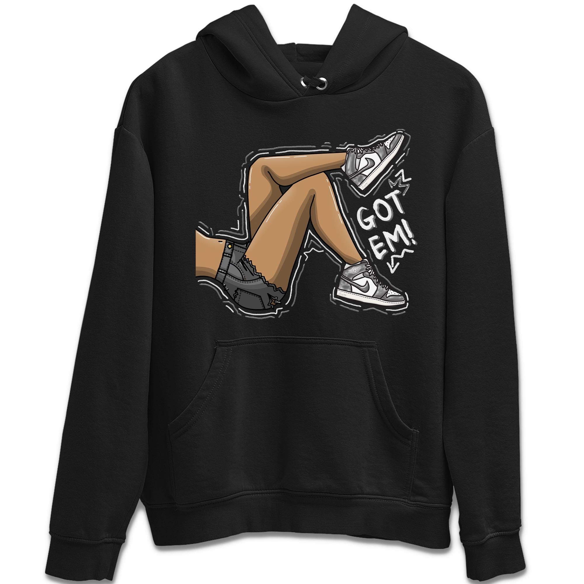 1s High OG Washed Heritage Sneaker Match Tees Got Em Legs Streetwear Sneaker Shirt Air Jordan 1 Washed Heritage Sneaker Release Tees Unisex Shirts Black 2