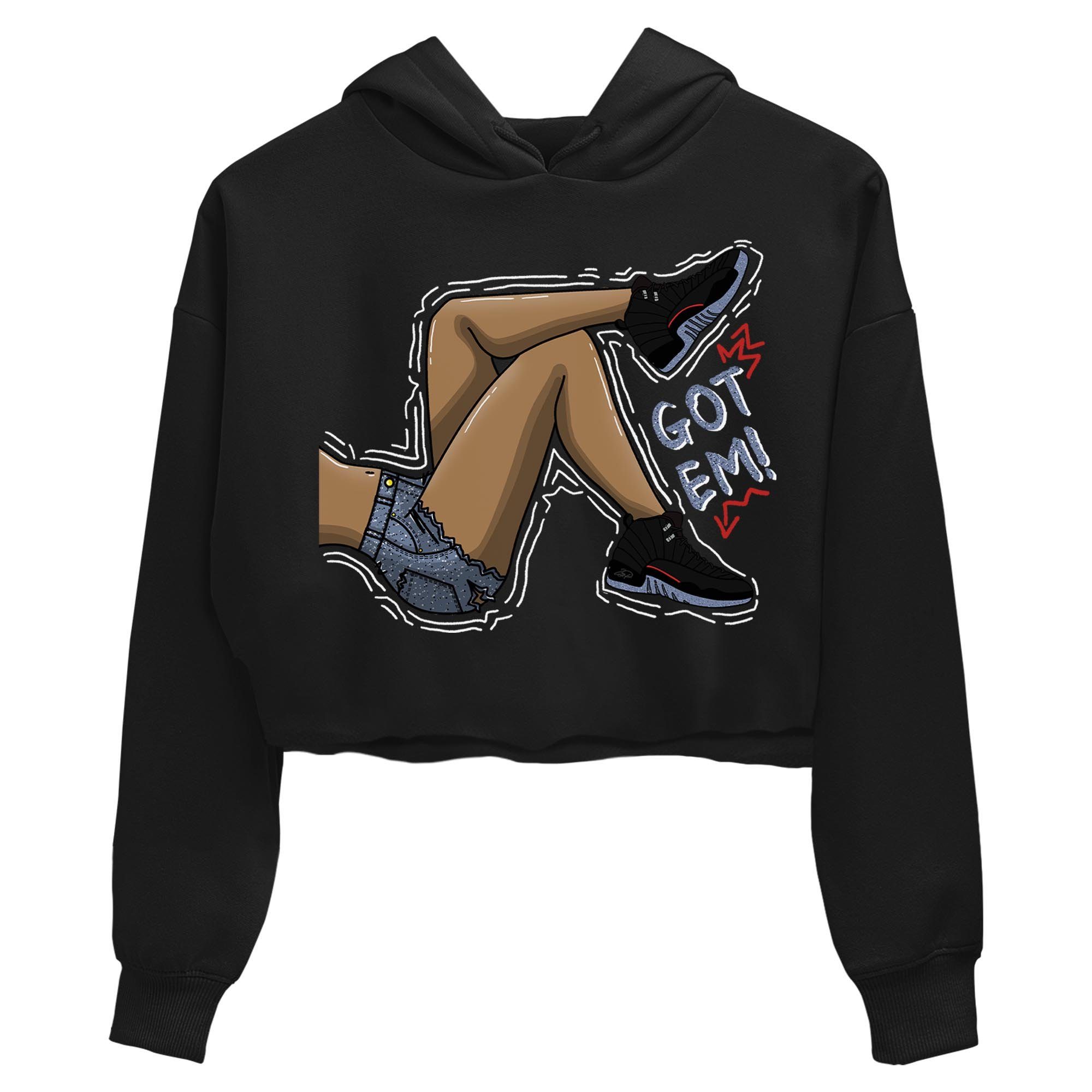 Jordan 12 Grind Sneaker Matching T-Shirt Got Em Legs Sneaker Tees Jordan 12 Grind Sneaker Release Tees Women's Shirts