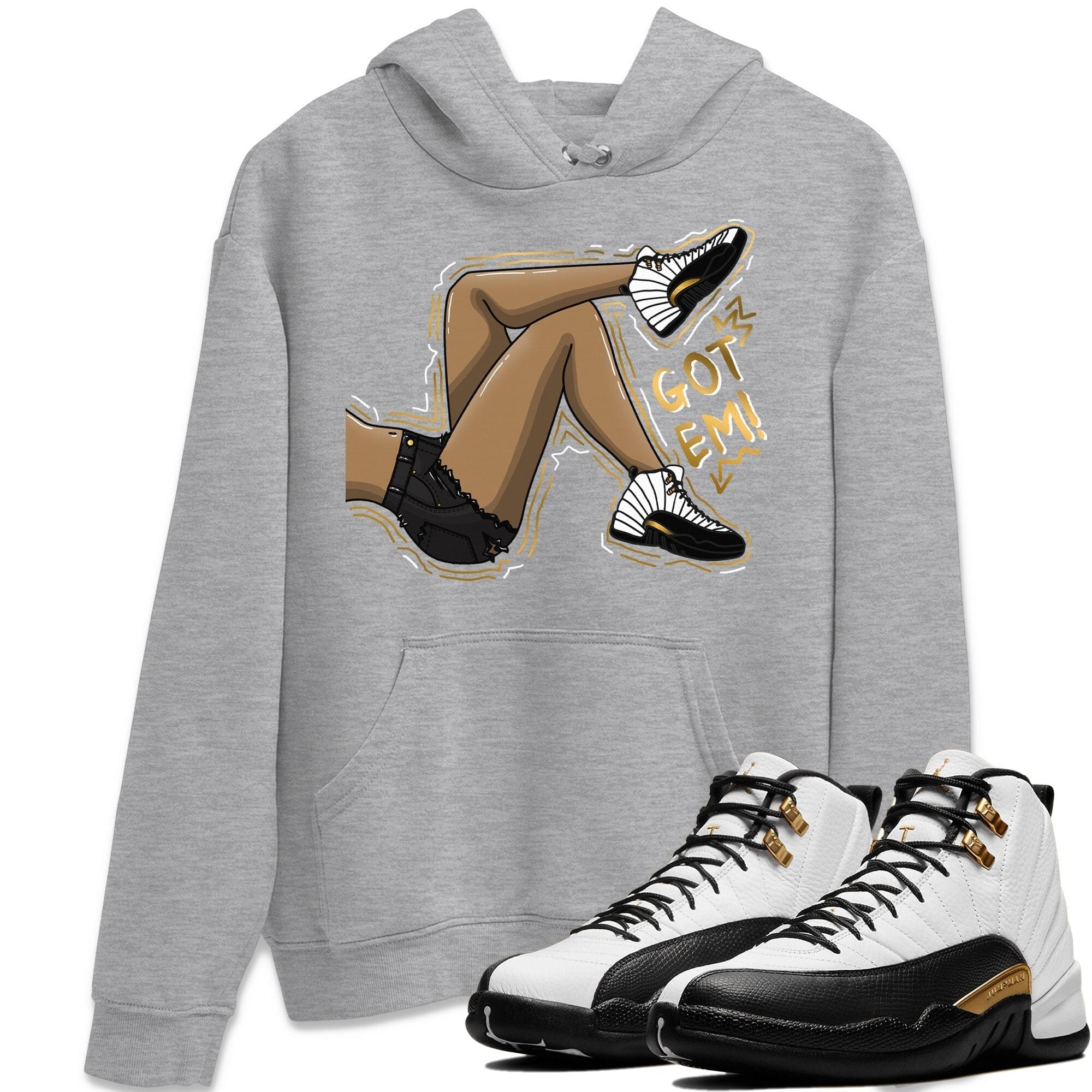 Jordan 12 Royalty Shirt To Match Jordans Got Em Legs Sneaker Tees Jordan 12 Royalty Drip Gear Zone Sneaker Matching Clothing Unisex Shirts
