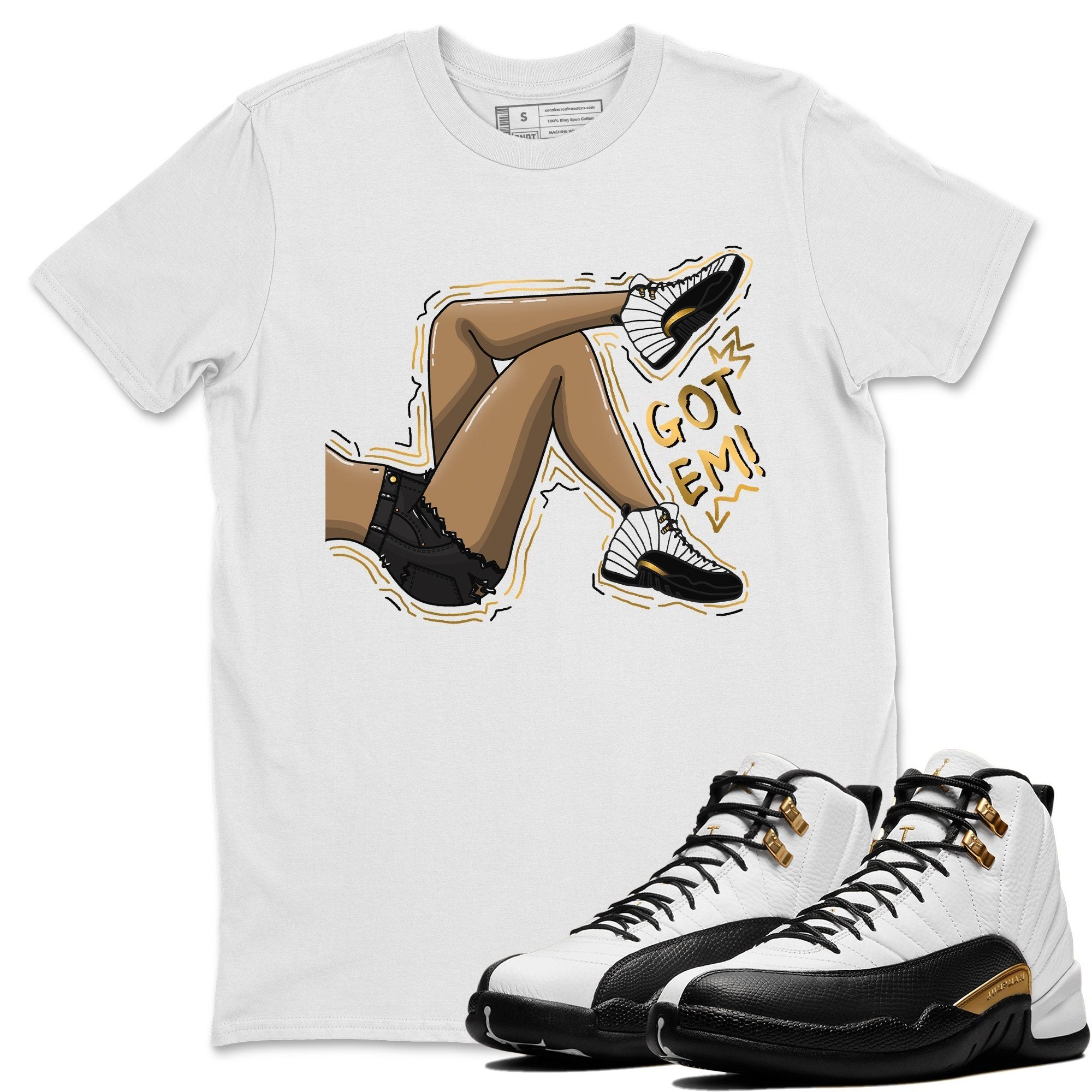Jordan 12 Royalty Shirt To Match Jordans Got Em Legs Sneaker Tees Jordan 12 Royalty Drip Gear Zone Sneaker Matching Clothing Unisex Shirts