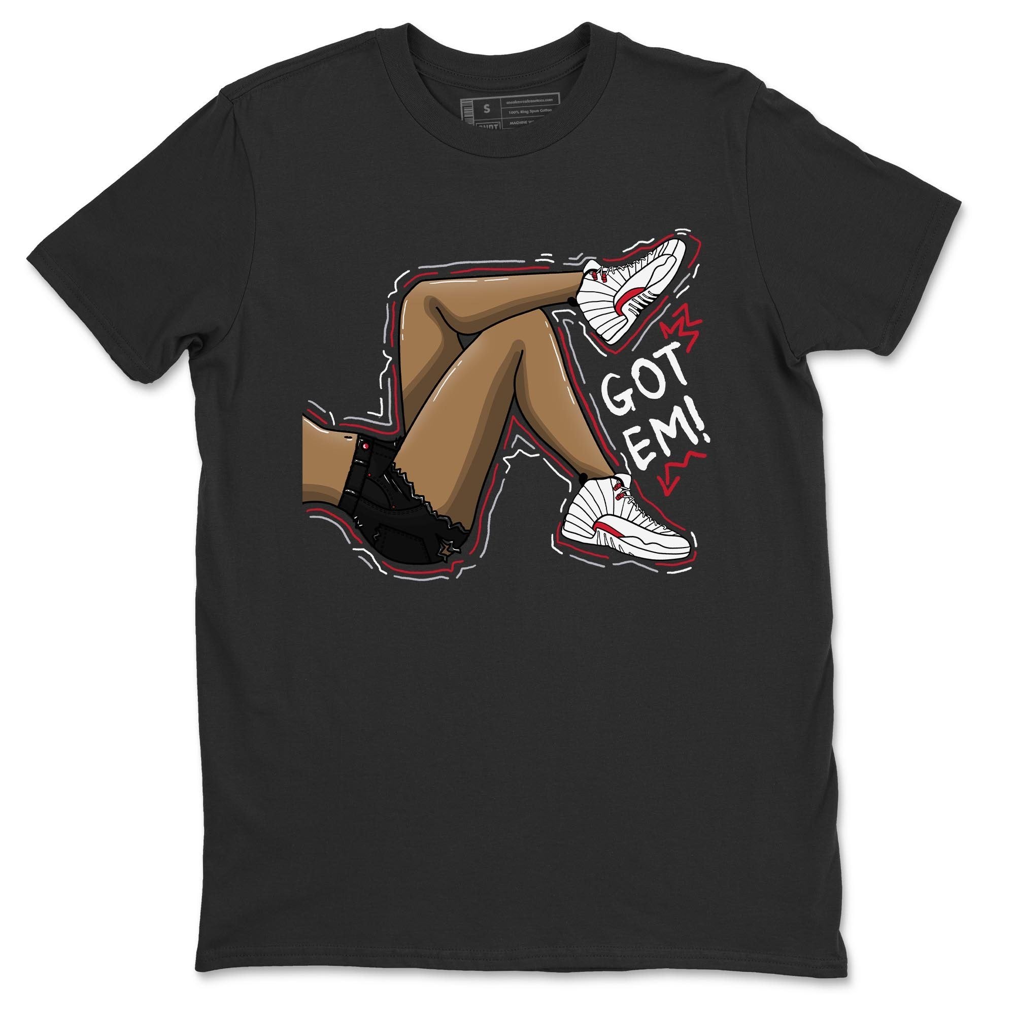 Jordan 12 Twist Shirt To Match Jordans Got Em Legs Sneaker Tees Jordan 12 Twist Drip Gear Zone Sneaker Matching Clothing Unisex Shirts