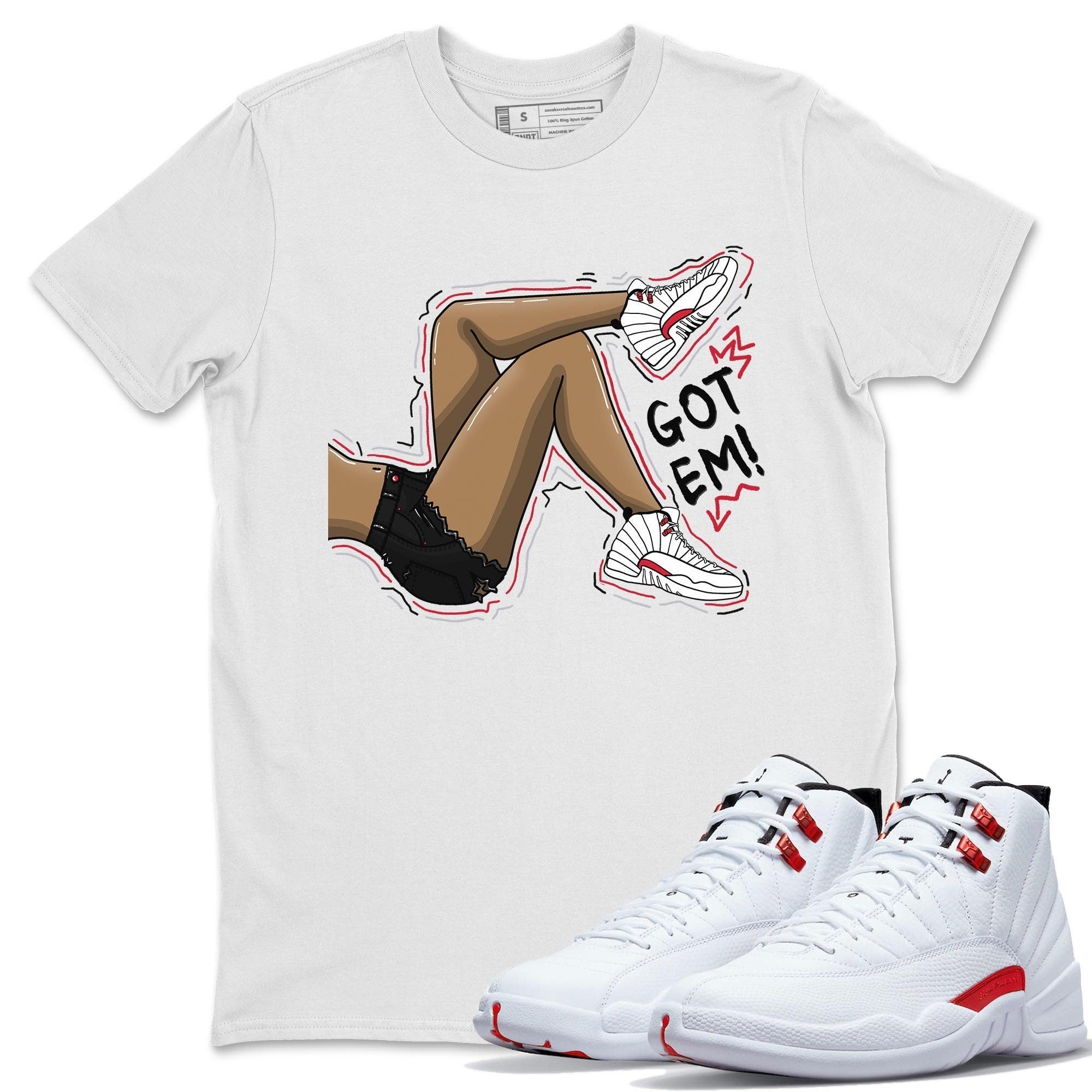 Jordan 12 Twist Shirt To Match Jordans Got Em Legs Sneaker Tees Jordan 12 Twist Drip Gear Zone Sneaker Matching Clothing Unisex Shirts