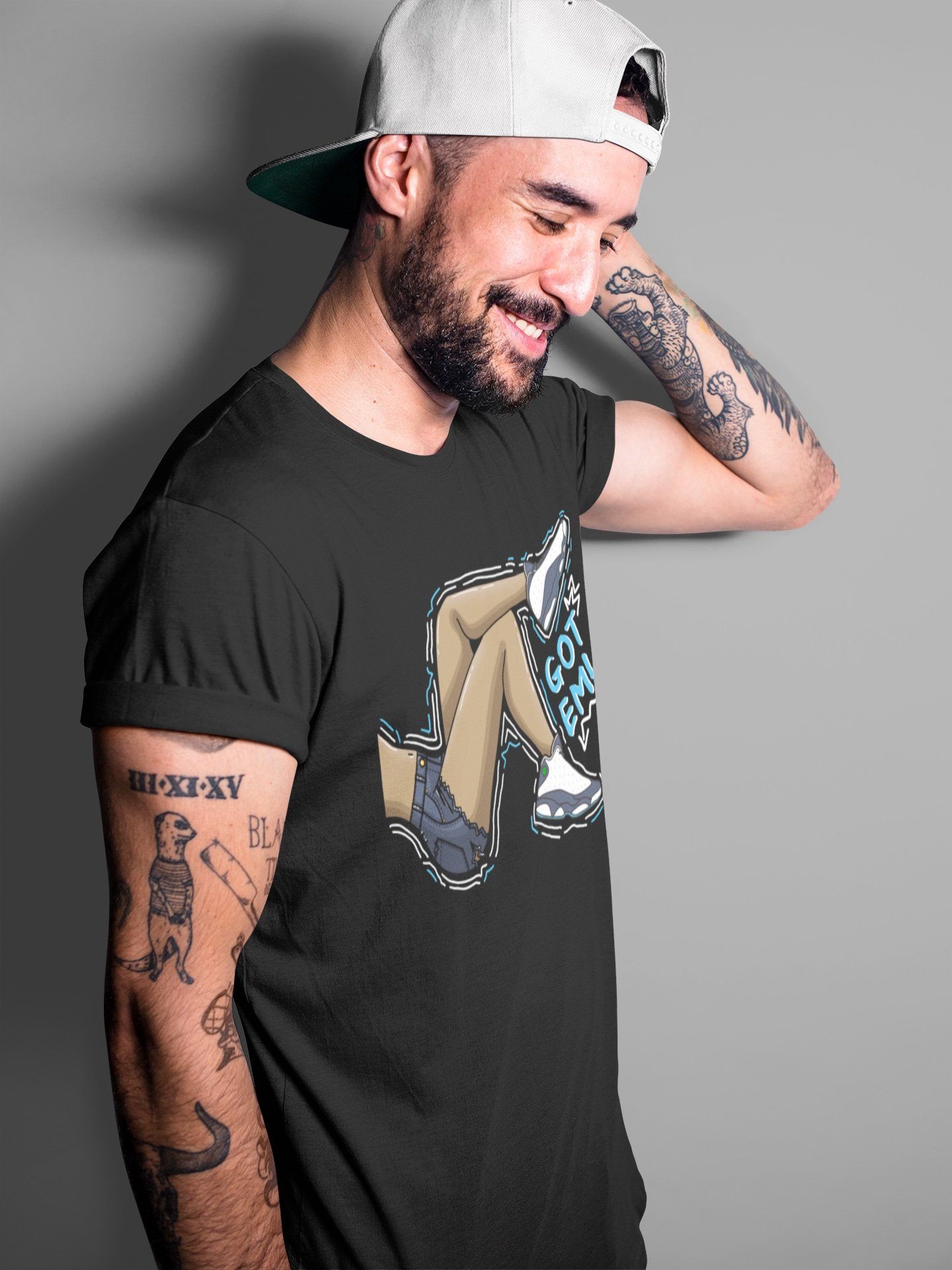 Jordan 13 Obsidian Shirt To Match Jordans Got Em Legs Sneaker Tees Jordan 13 Obsidian Drip Gear Zone Sneaker Matching Clothing Unisex Shirts