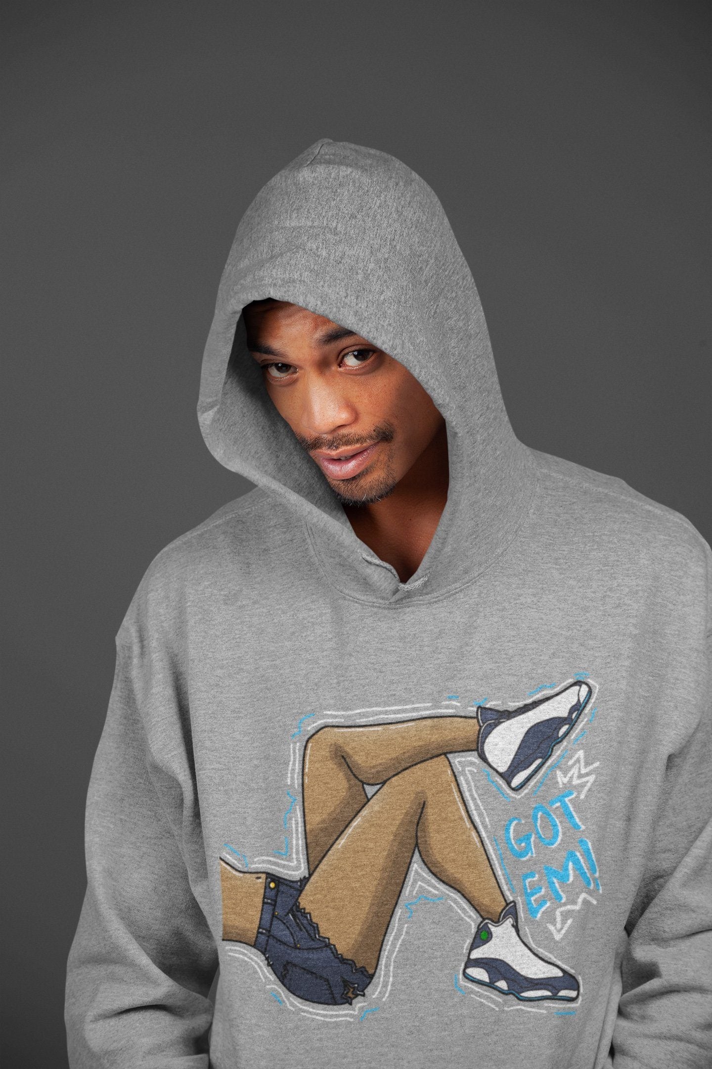 Jordan 13 Obsidian Shirt To Match Jordans Got Em Legs Sneaker Tees Jordan 13 Obsidian Drip Gear Zone Sneaker Matching Clothing Unisex Shirts