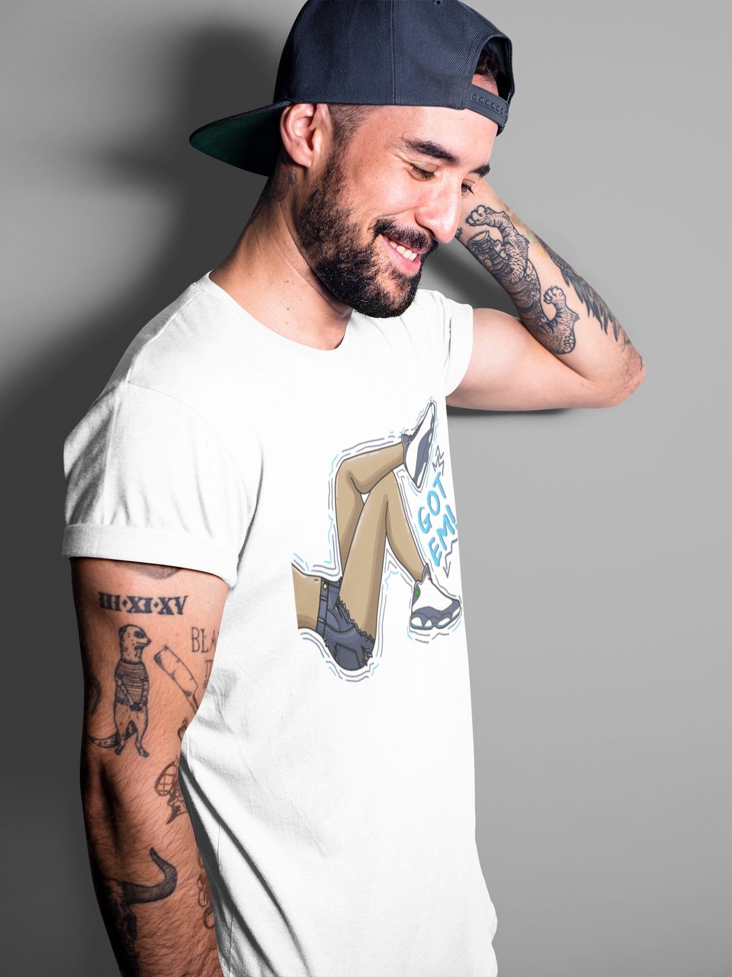 Jordan 13 Obsidian Shirt To Match Jordans Got Em Legs Sneaker Tees Jordan 13 Obsidian Drip Gear Zone Sneaker Matching Clothing Unisex Shirts