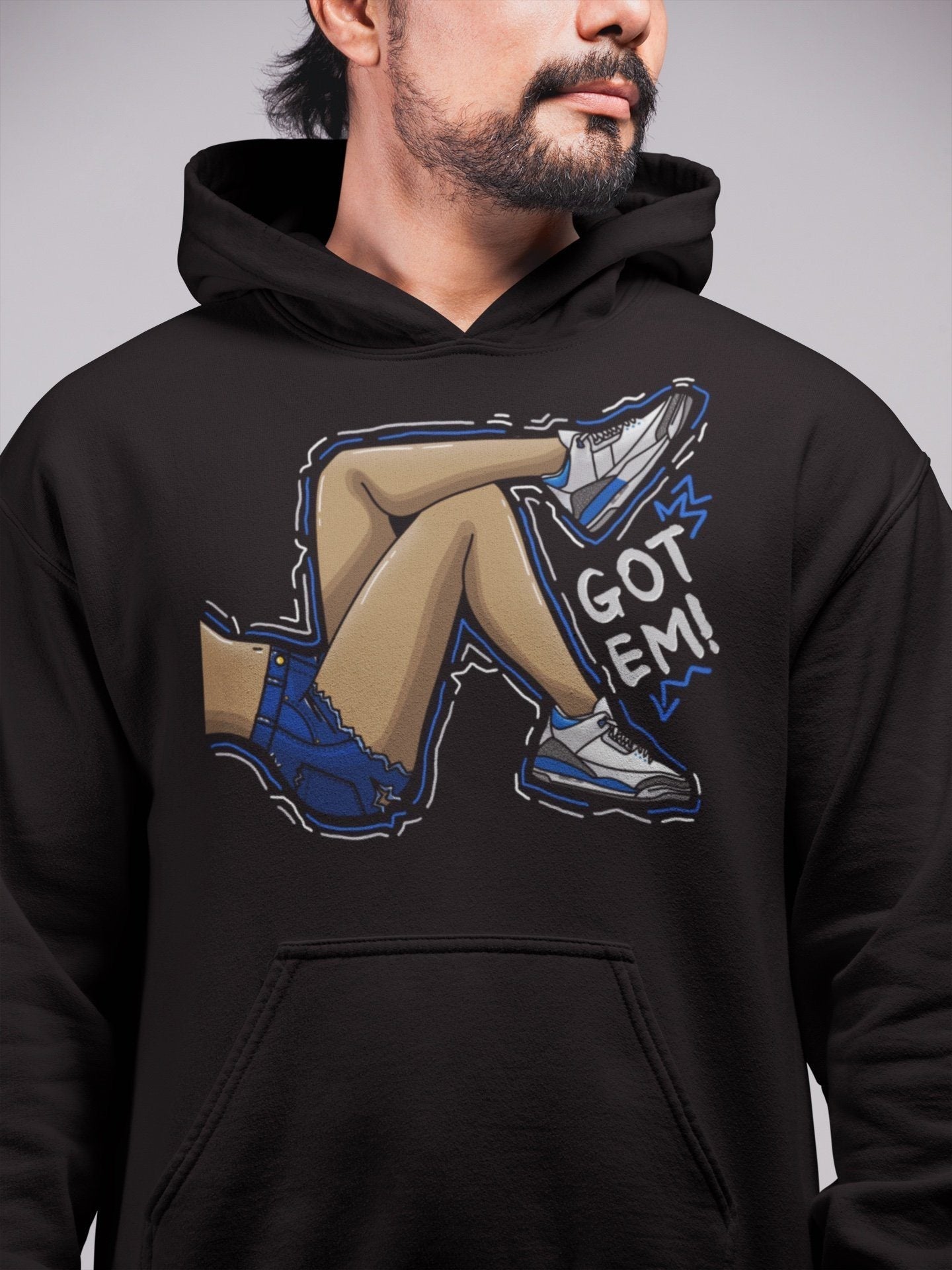 Jordan 3 Racer Blue Shirt To Match Jordans Got Em Legs Sneaker Tees Jordan 3 Racer Blue Drip Gear Zone Sneaker Matching Clothing Unisex Shirts