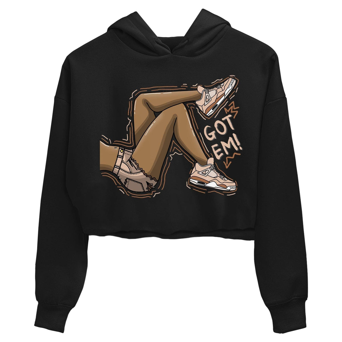 Jordan 4 Shimmer Sneaker Matching T-Shirt Got Em Legs Sneaker Tees Jordan 4 Shimmer Sneaker Release Tees Women's Shirts