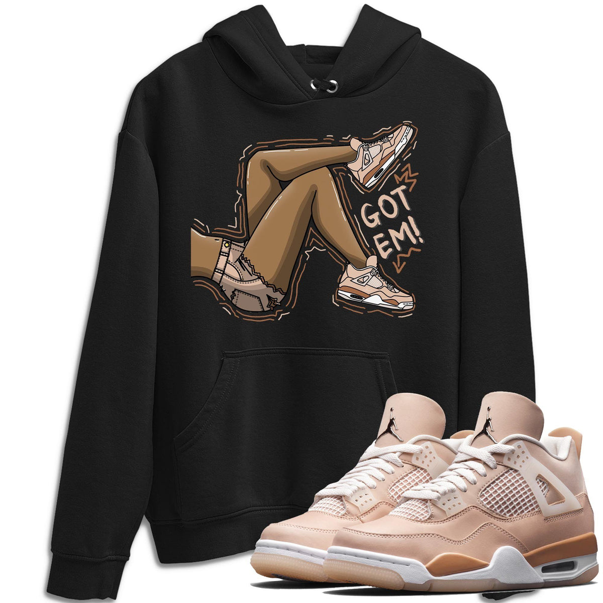 Jordan 4 Shimmer Shirt To Match Jordans Got Em Legs Sneaker Tees Jordan 4 Shimmer Drip Gear Zone Sneaker Matching Clothing Unisex Shirts