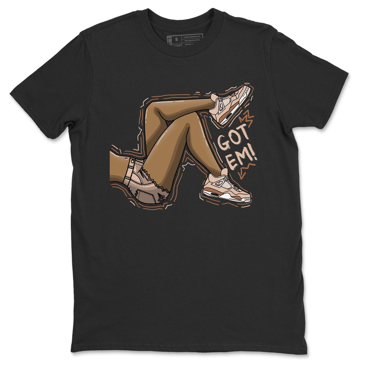 Jordan 4 Shimmer Shirt To Match Jordans Got Em Legs Sneaker Tees Jordan 4 Shimmer Drip Gear Zone Sneaker Matching Clothing Unisex Shirts