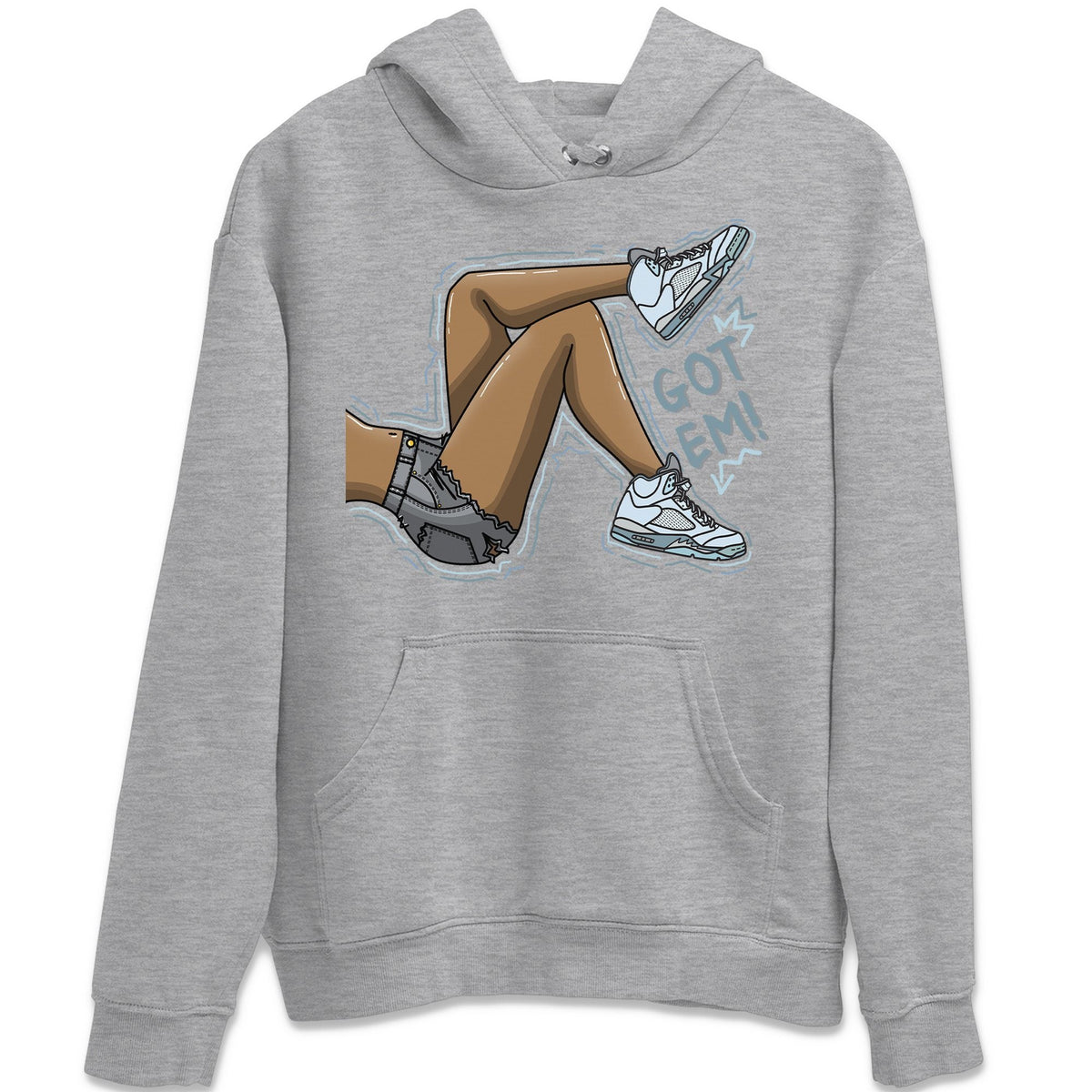 Jordan 5 Blue Bird Shirt To Match Jordans Got Em Legs Sneaker Tees Jordan 5 Blue Bird Drip Gear Zone Sneaker Matching Clothing Unisex Shirts