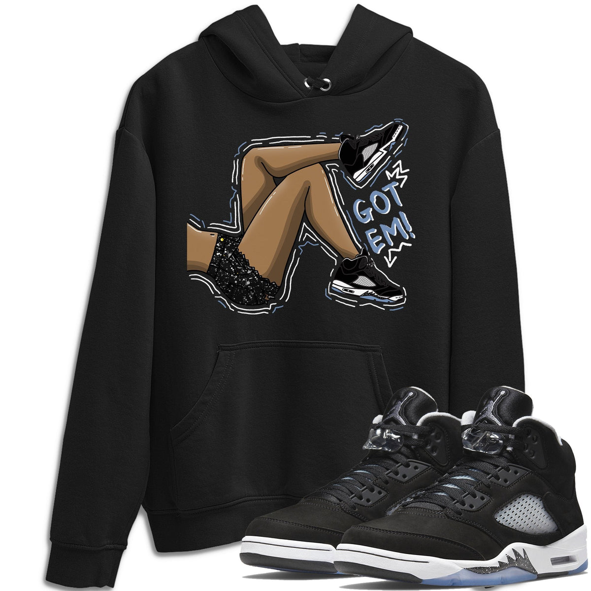 Jordan 5 Moonlight Shirt To Match Jordans Got Em Legs Sneaker Tees Jordan 5 Moonlight Drip Gear Zone Sneaker Matching Clothing Unisex Shirts