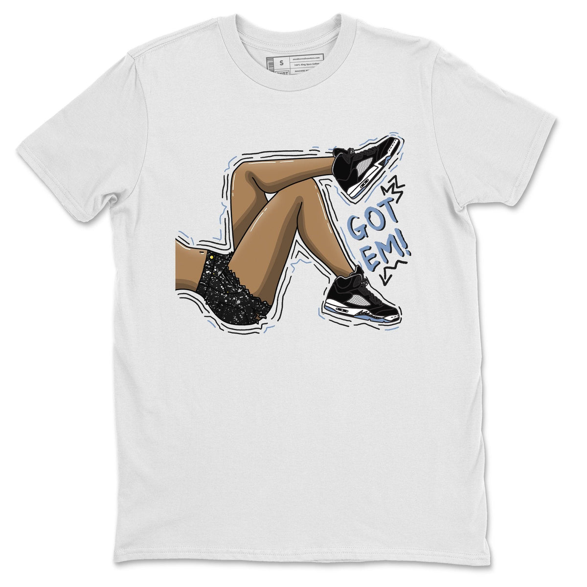 Jordan 5 Moonlight Shirt To Match Jordans Got Em Legs Sneaker Tees Jordan 5 Moonlight Drip Gear Zone Sneaker Matching Clothing Unisex Shirts