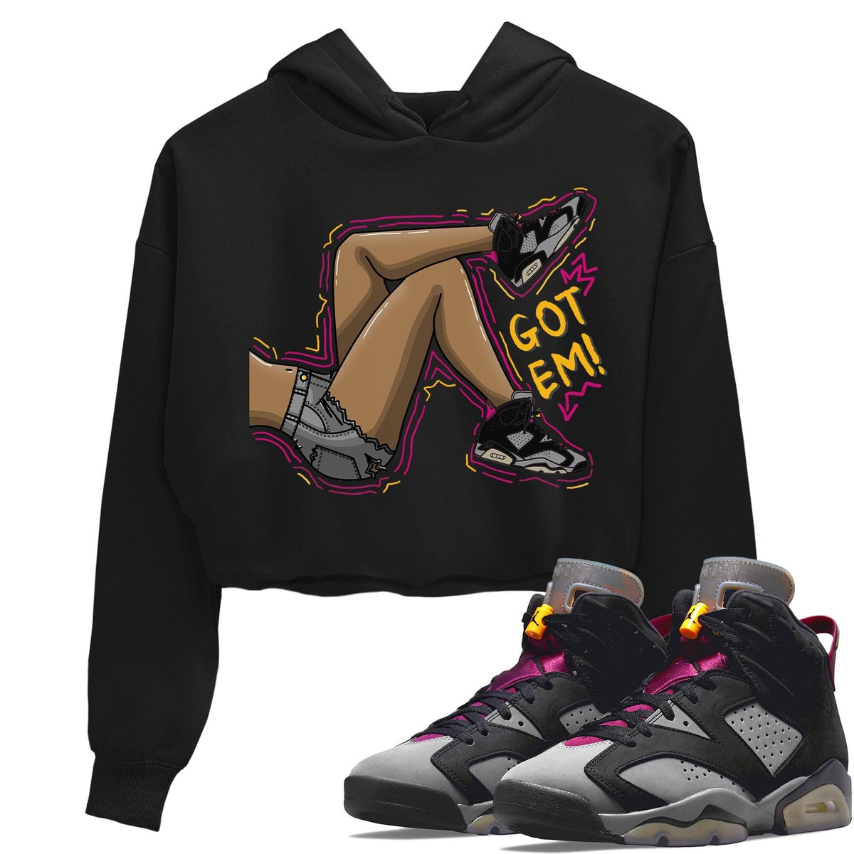 Jordan 6 Bordeaux Sneaker Matching T-Shirt Got Em Legs Sneaker Tees Jordan 6 Bordeaux Sneaker Release Tees Women's Shirts
