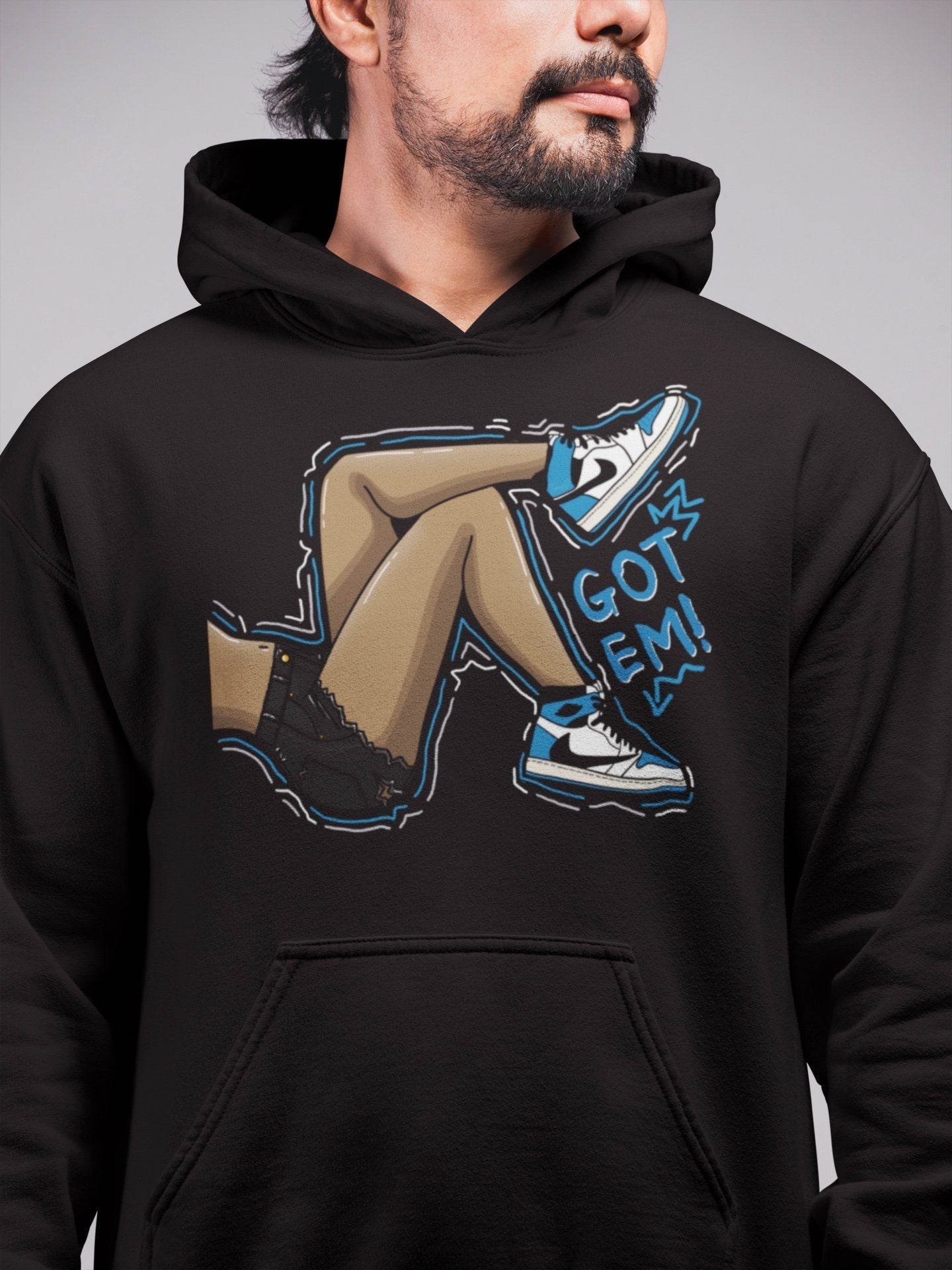 Jordan 1 Travis Scott Fragment Shirt To Match Jordans Got Em Legs Sneaker Tees Jordan 1 Travis Scott Fragment Drip Gear Zone Sneaker Matching Clothing Unisex Shirts