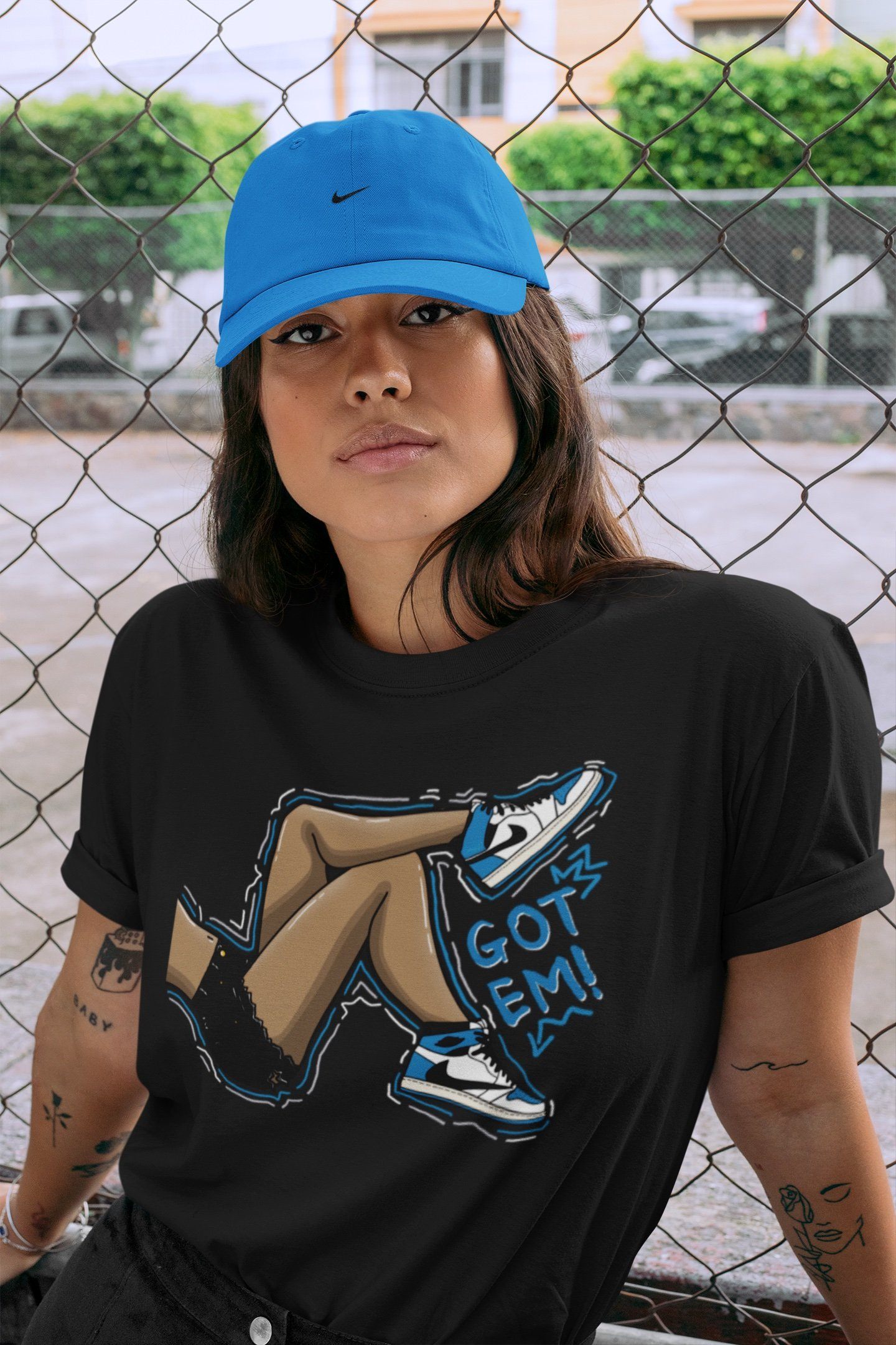 Jordan 1 Travis Scott Fragment Shirt To Match Jordans Got Em Legs Sneaker Tees Jordan 1 Travis Scott Fragment Drip Gear Zone Sneaker Matching Clothing Unisex Shirts