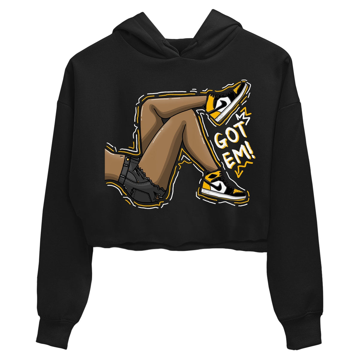 Jordan 1 Taxi Sneaker Matching T-Shirt Got Em Legs Sneaker Tees Jordan 1 Taxi Sneaker Release Tees Women's Shirts