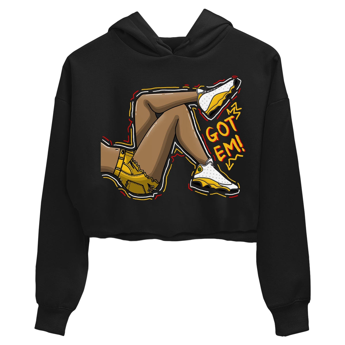 Jordan 13 Del Sol Sneaker Matching T-Shirt Got Em Legs Sneaker Tees Jordan 13 Del Sol Sneaker Release Tees Women's Shirts