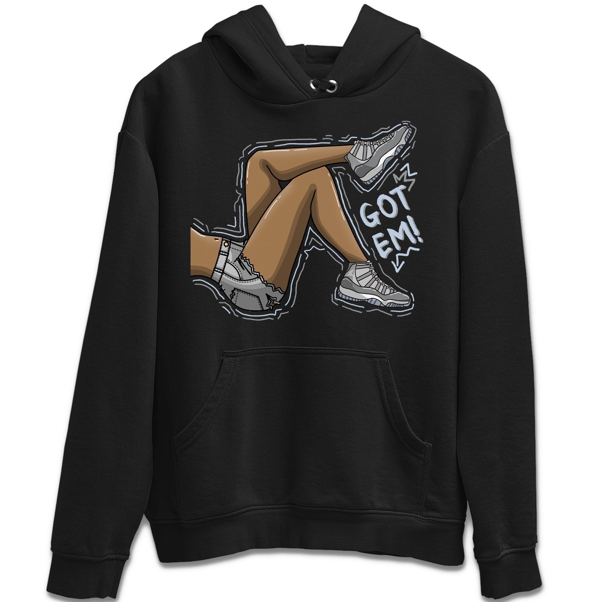 Jordan 11 Cool Grey Shirt To Match Jordans Got Em Legs Sneaker Tees Jordan 11 Cool Grey Drip Gear Zone Sneaker Matching Clothing Unisex Shirts