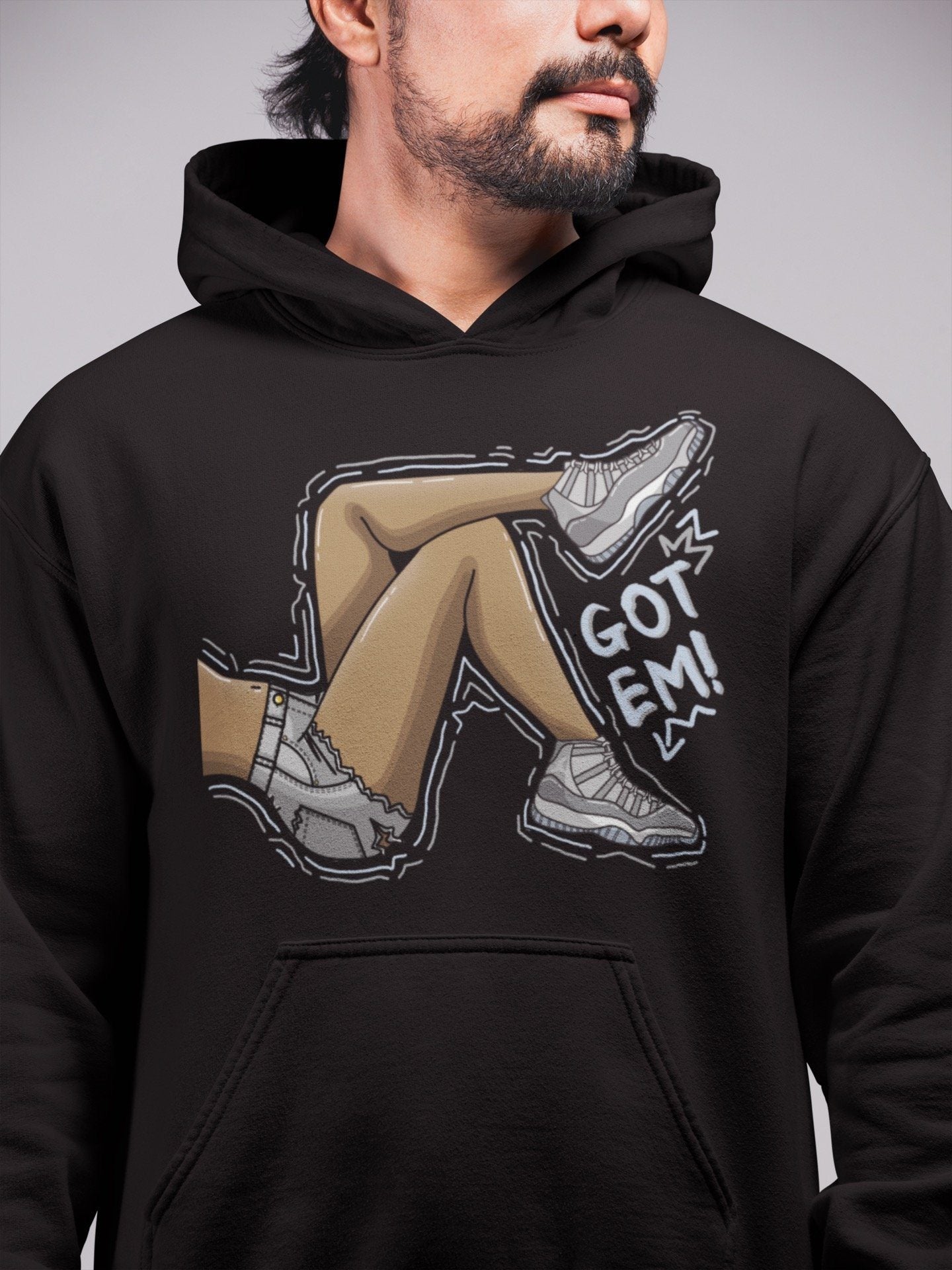 Jordan 11 Cool Grey Shirt To Match Jordans Got Em Legs Sneaker Tees Jordan 11 Cool Grey Drip Gear Zone Sneaker Matching Clothing Unisex Shirts