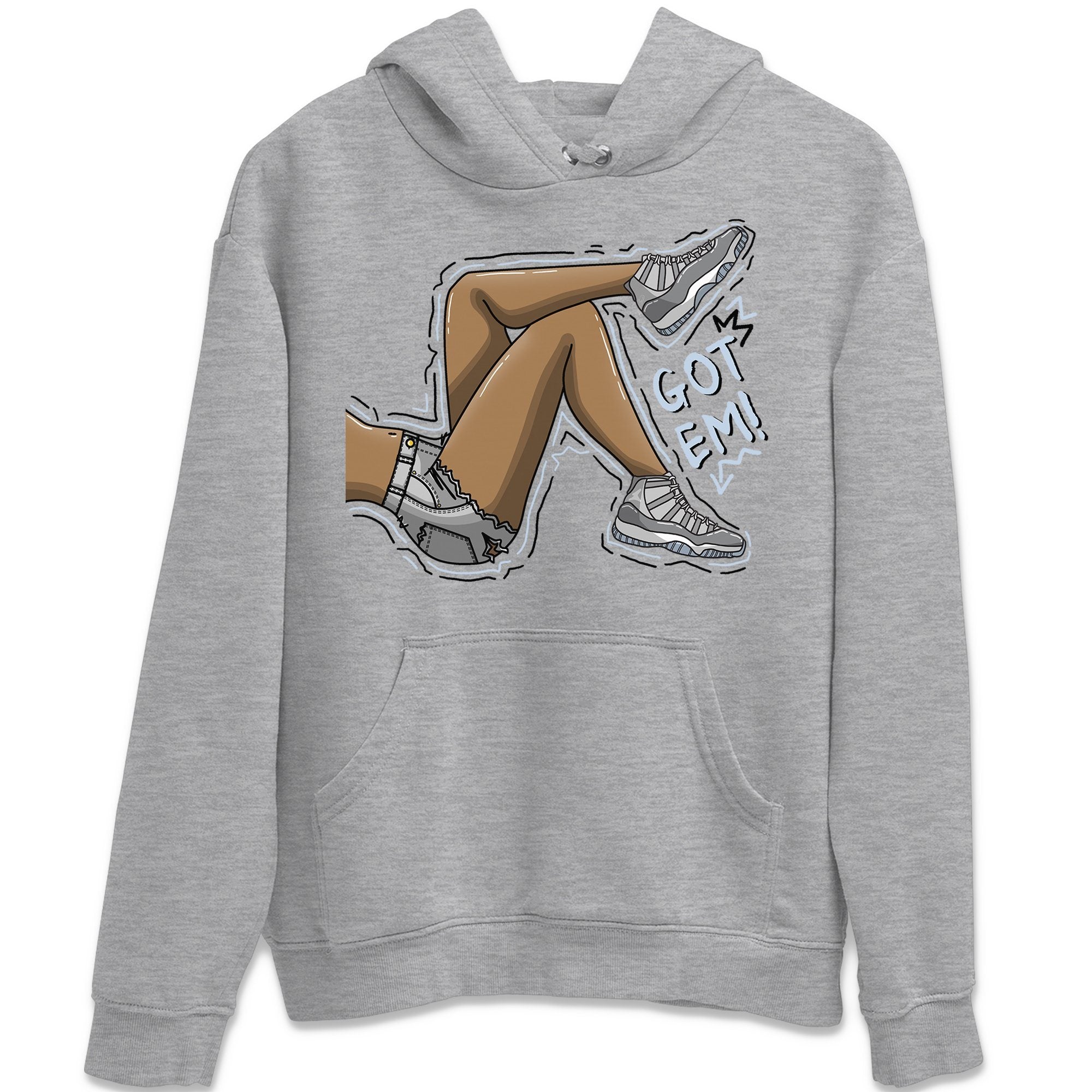 Jordan 11 Cool Grey Shirt To Match Jordans Got Em Legs Sneaker Tees Jordan 11 Cool Grey Drip Gear Zone Sneaker Matching Clothing Unisex Shirts