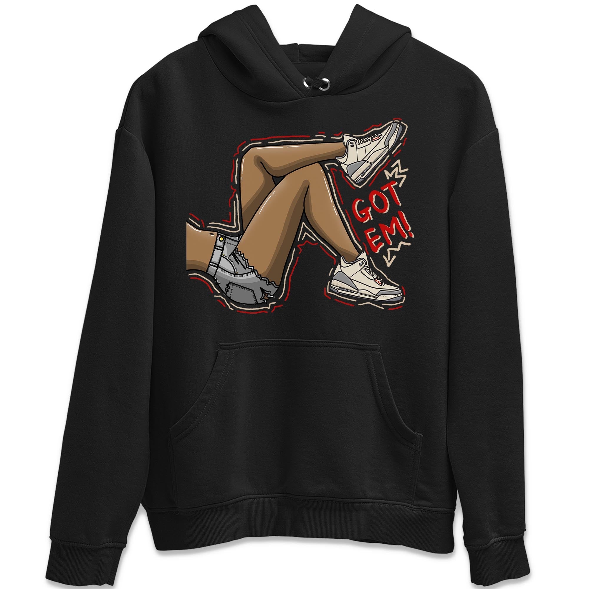 Jordan 3 Muslin Shirt To Match Jordans Got Em Legs Sneaker Tees Jordan 3 Muslin Drip Gear Zone Sneaker Matching Clothing Unisex Shirts