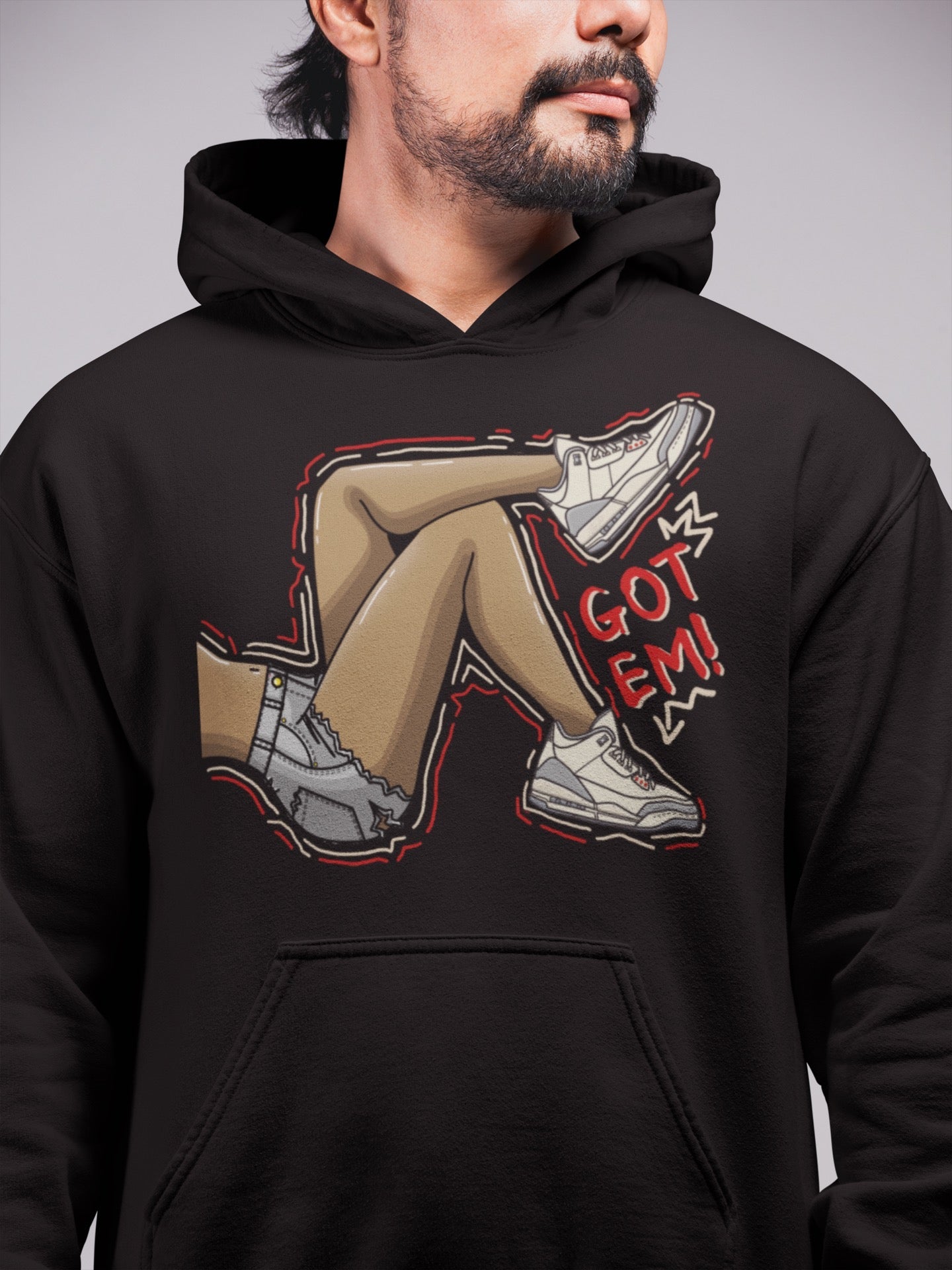 Jordan 3 Muslin Shirt To Match Jordans Got Em Legs Sneaker Tees Jordan 3 Muslin Drip Gear Zone Sneaker Matching Clothing Unisex Shirts