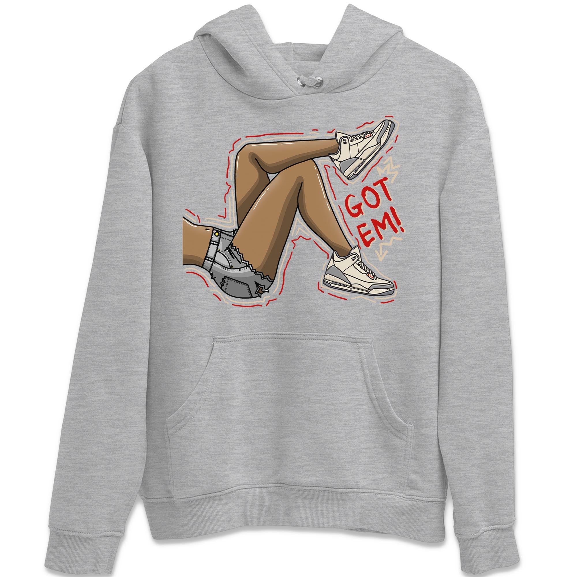 Jordan 3 Muslin Shirt To Match Jordans Got Em Legs Sneaker Tees Jordan 3 Muslin Drip Gear Zone Sneaker Matching Clothing Unisex Shirts