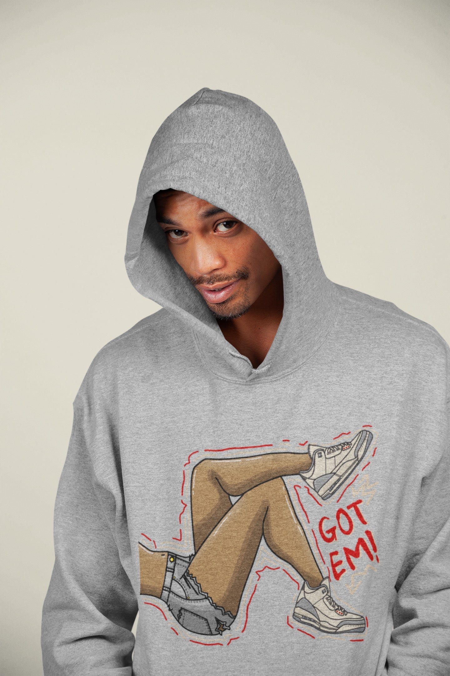 Jordan 3 Muslin Shirt To Match Jordans Got Em Legs Sneaker Tees Jordan 3 Muslin Drip Gear Zone Sneaker Matching Clothing Unisex Shirts