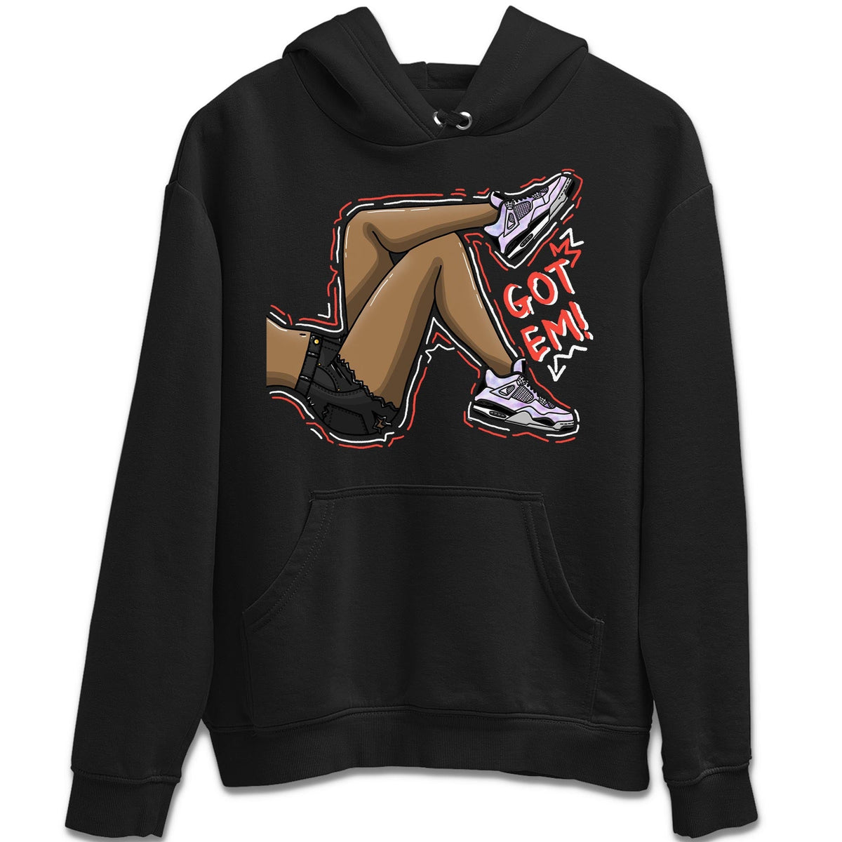 Jordan 4 Zen Master Sneaker Matching T-Shirt Got Em Legs Sneaker Tees Jordan 4 Zen Master Sneaker Release Tees Crew Neck Tees