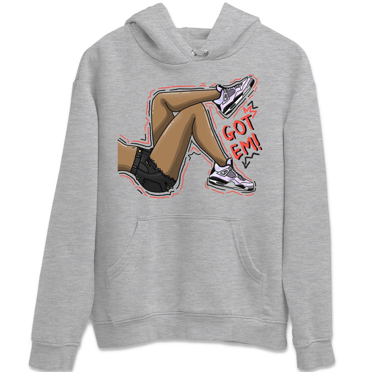 Jordan 4 Zen Master Sneaker Matching T-Shirt Got Em Legs Sneaker Tees Jordan 4 Zen Master Sneaker Release Tees Crew Neck Tees