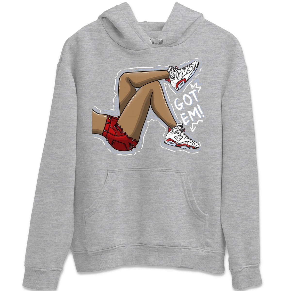 Jordan 6 Red Velvet Cookies Shirt To Match Jordans Got Em Legs Sneaker Tees Jordan 6 Red Velvet Cookies Drip Gear Zone Sneaker Matching Clothing Unisex Shirts