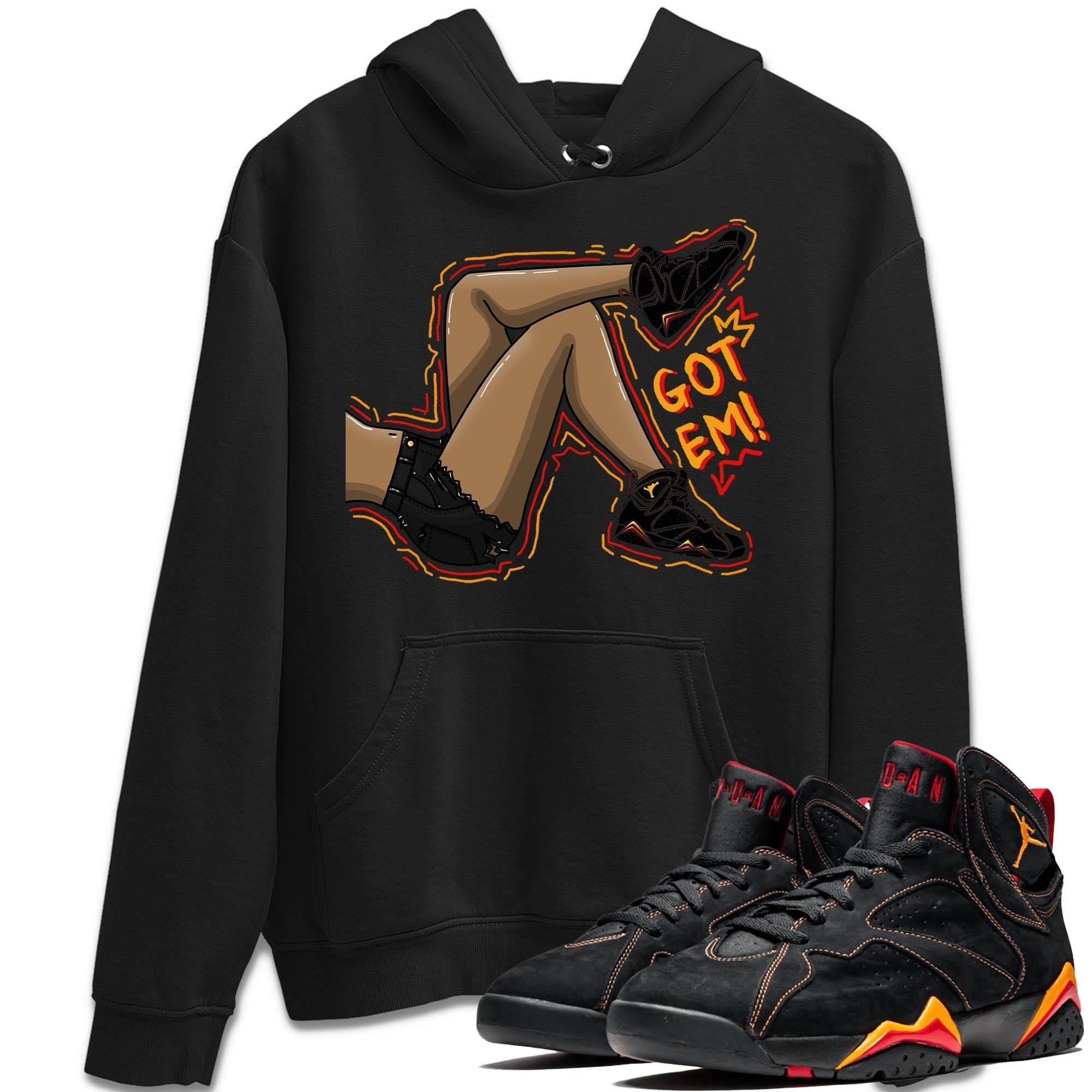 Jordan 7 Citrus Shirt To Match Jordans Got Em Legs Sneaker Tees Jordan 7 Citrus Drip Gear Zone Sneaker Matching Clothing Unisex Shirts