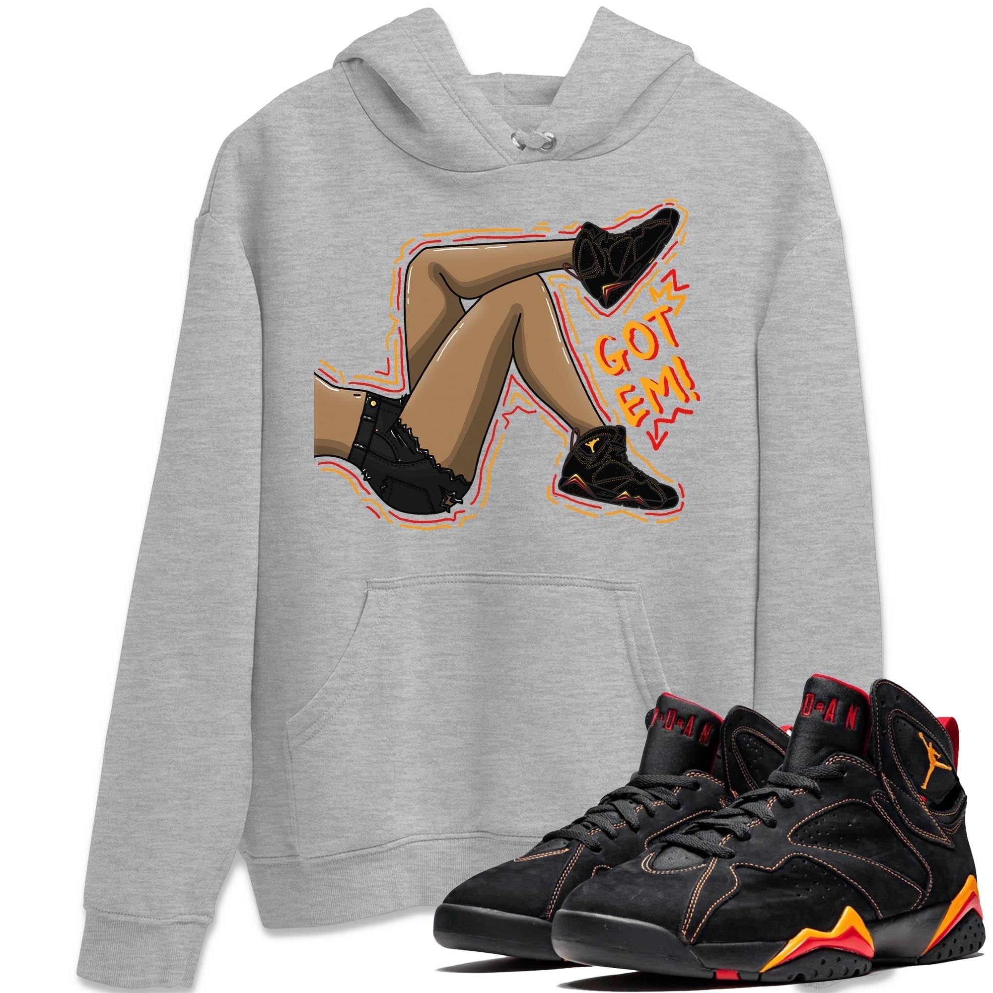 Jordan 7 Citrus Shirt To Match Jordans Got Em Legs Sneaker Tees Jordan 7 Citrus Drip Gear Zone Sneaker Matching Clothing Unisex Shirts