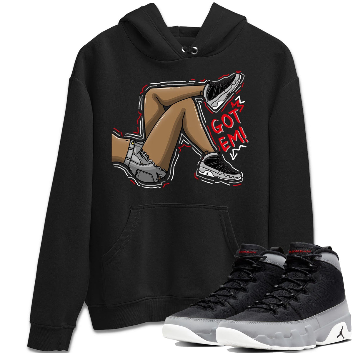Jordan 9 Particle Grey Shirt To Match Jordans Got Em Legs Sneaker Tees Jordan 9 Particle Grey Drip Gear Zone Sneaker Matching Clothing Unisex Shirts